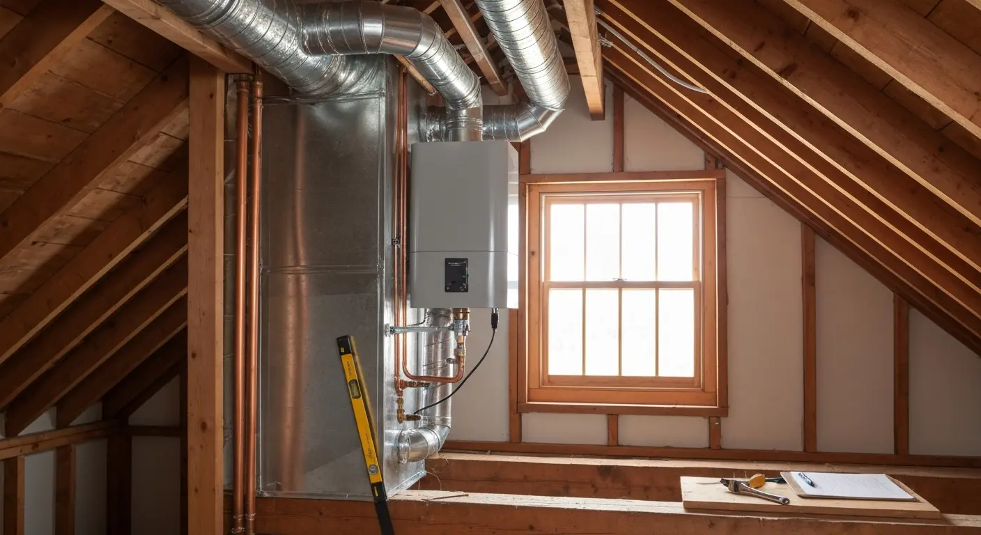 Whole-home humidifier installation