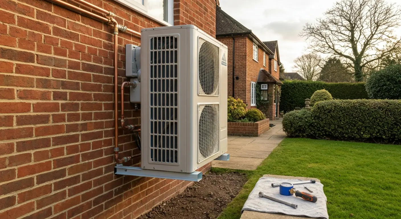 Heat pump system installation