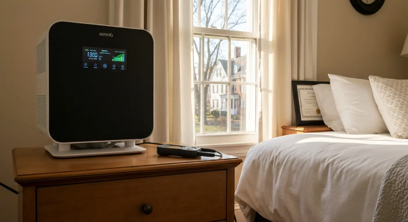 Standalone air purifier installation