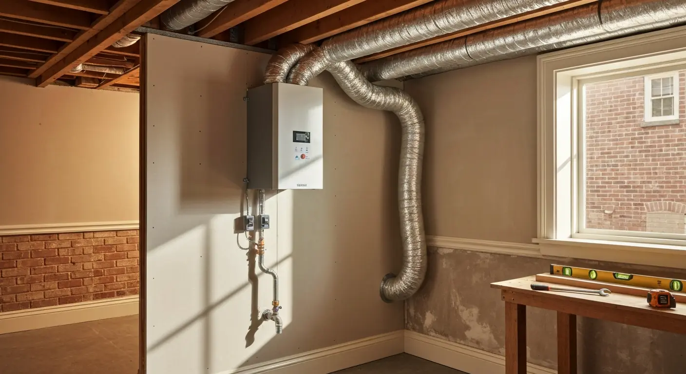 Whole-home dehumidification system