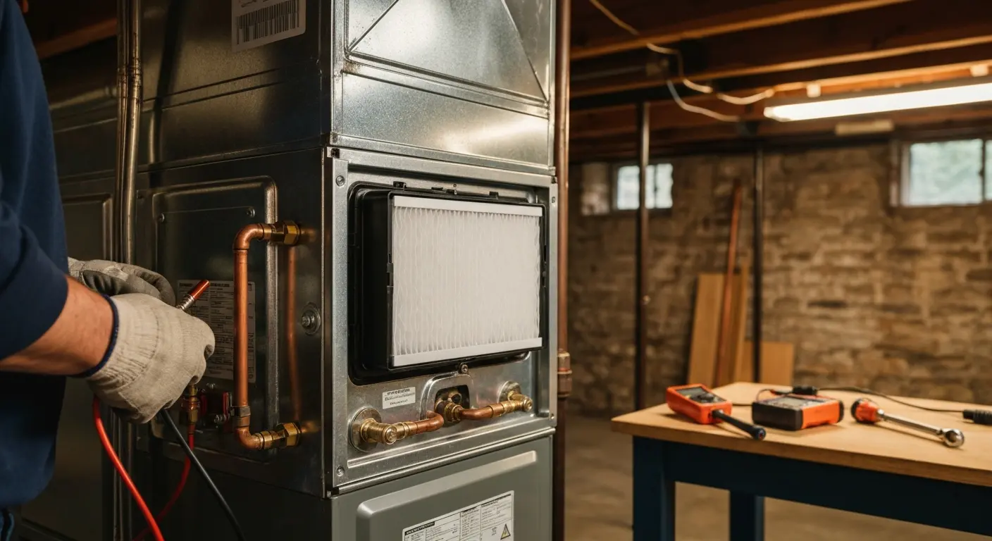 Furnace tune-up service