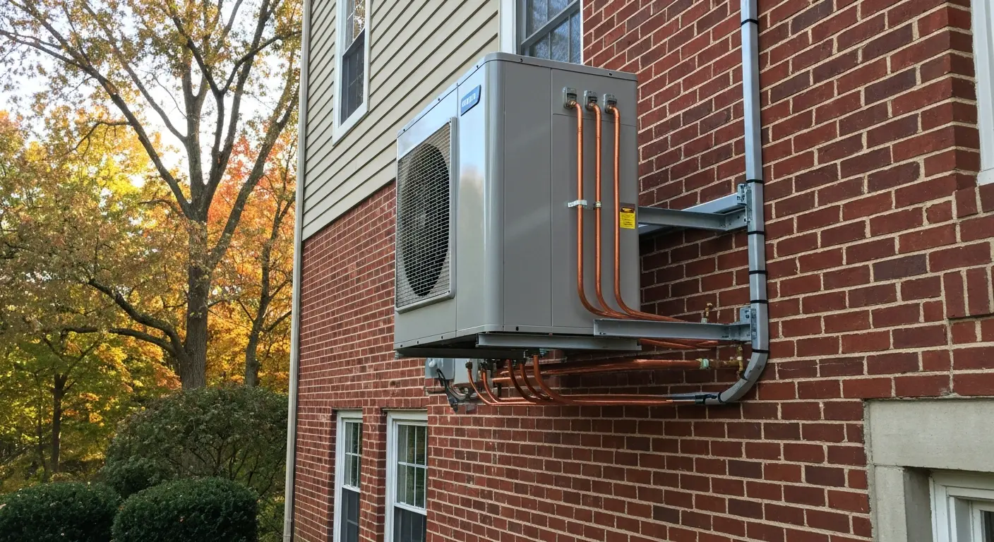 Heat pump installation