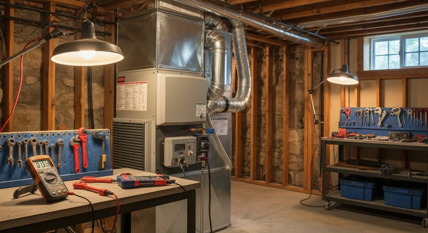 Furnace installation