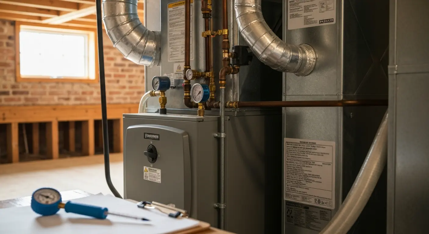 Furnace installation and repair service