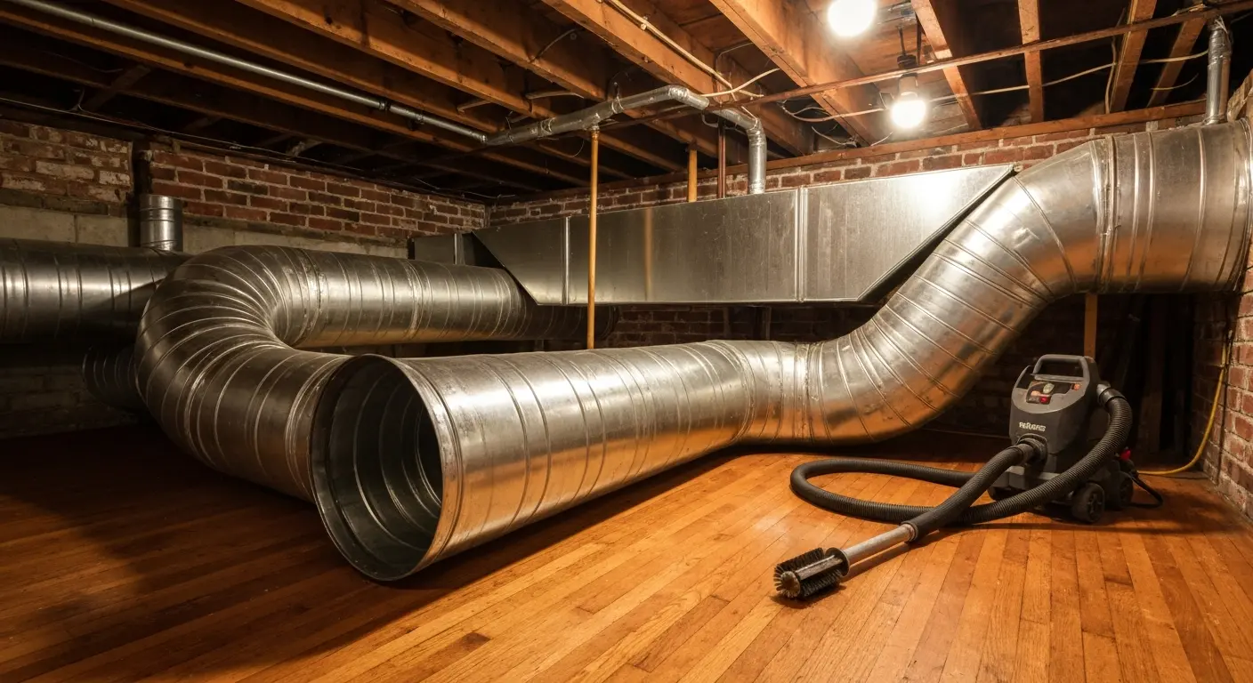 Residential duct cleaning