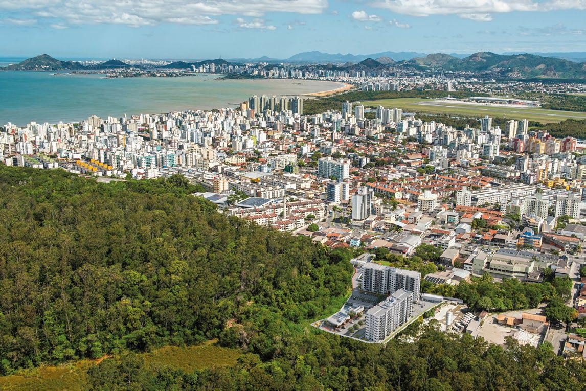 Vista Aérea do Morada Vitória (perspectiva ilustrativa)