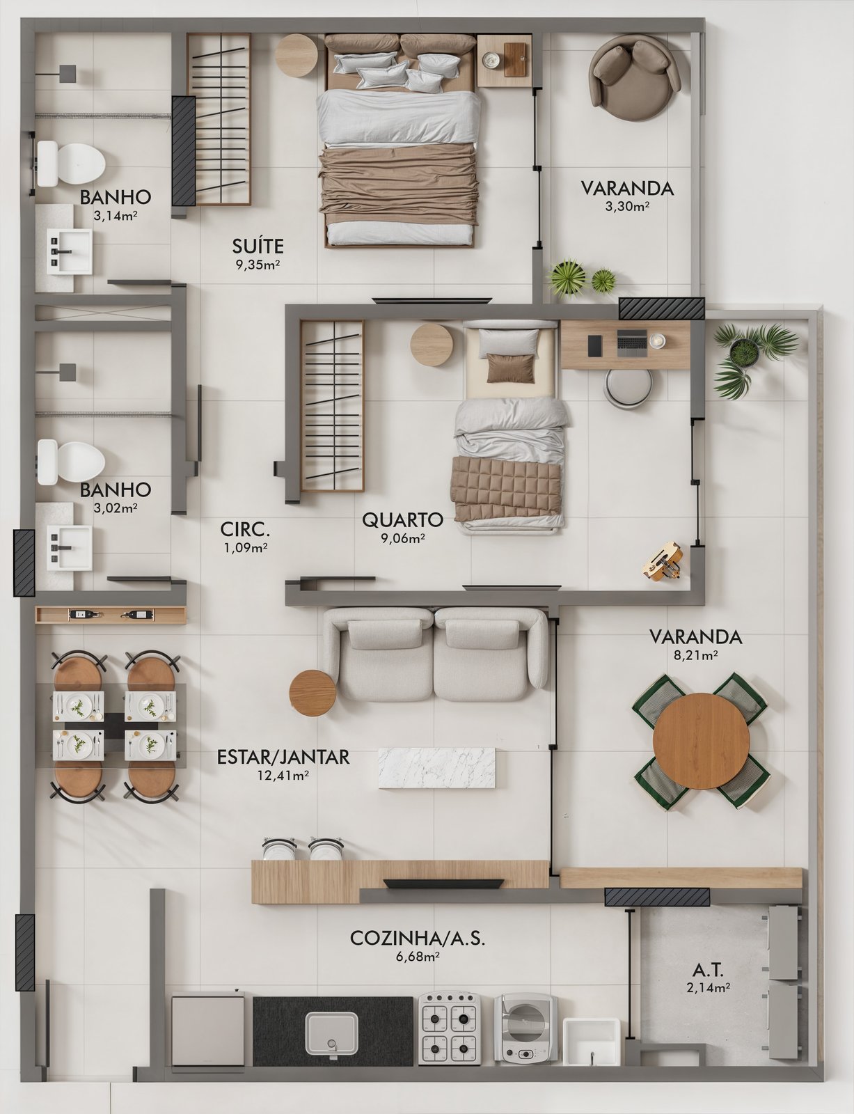 Planta Coluna 04