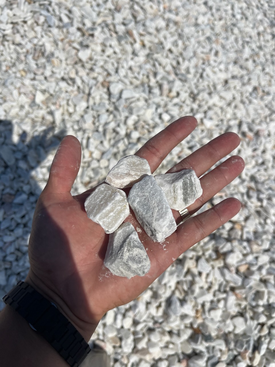 White Marble Chips