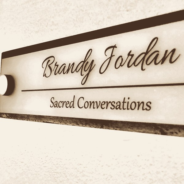 Brandy Jordan, Sacred Conversations nameplate
