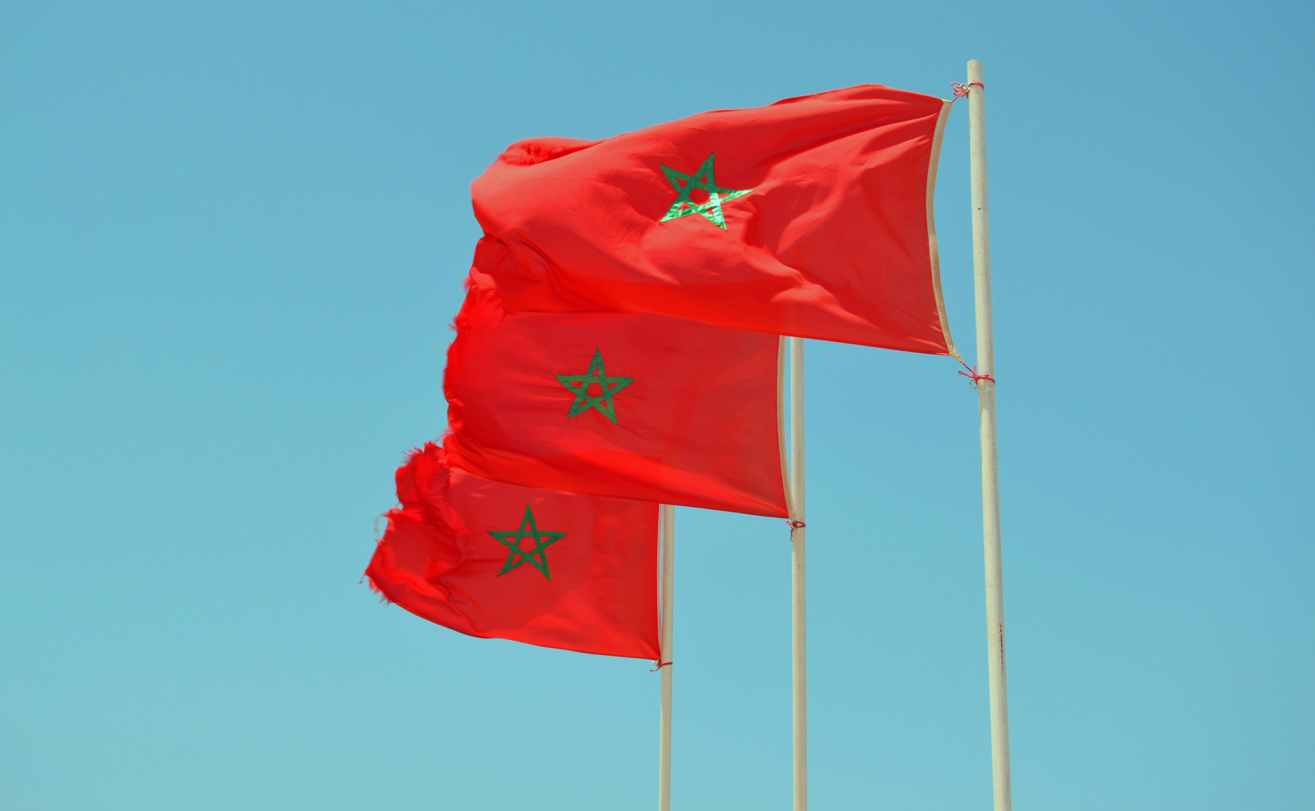 Morocco flags