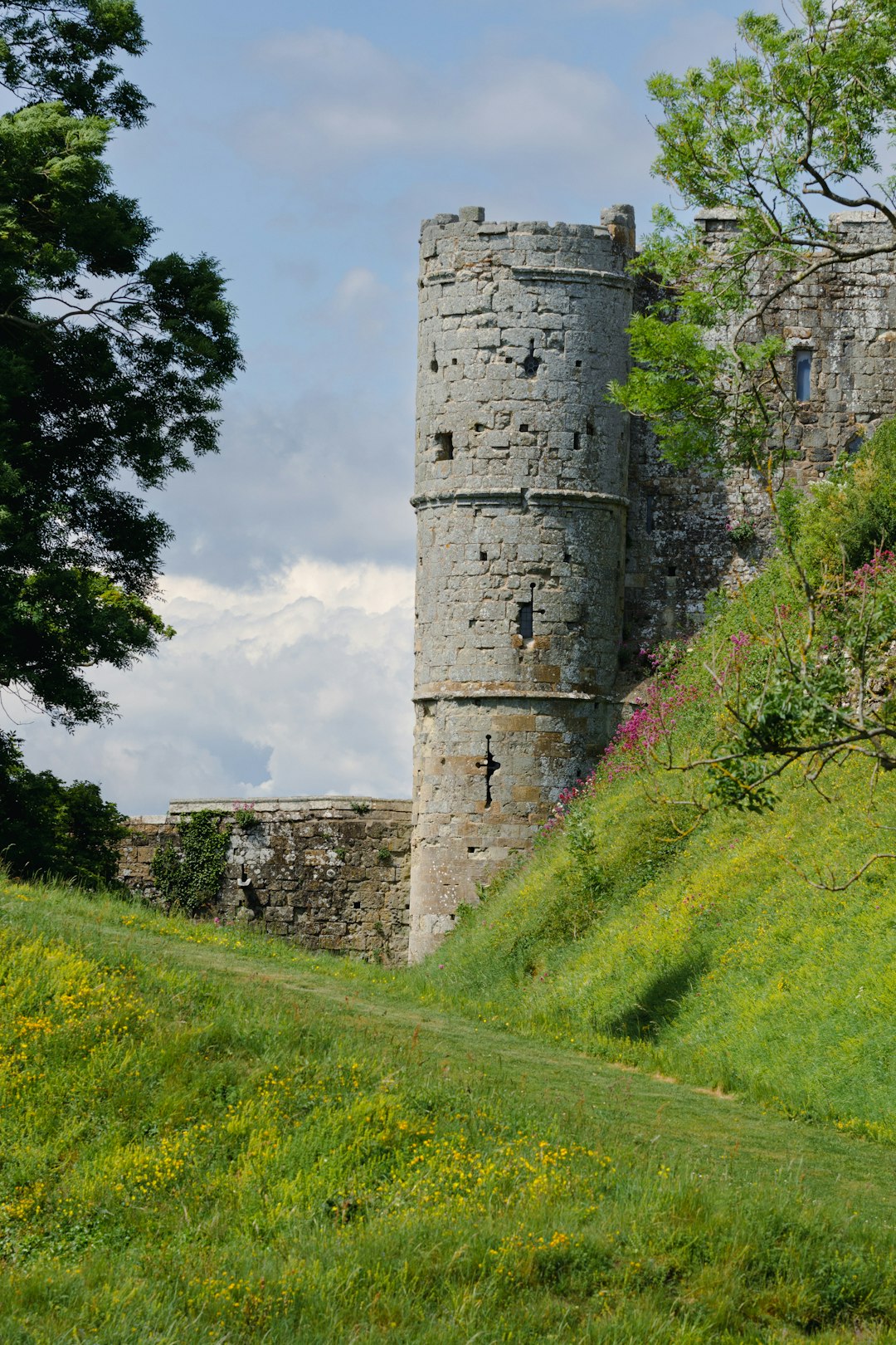 Norman keep, Carisbrooke Castle