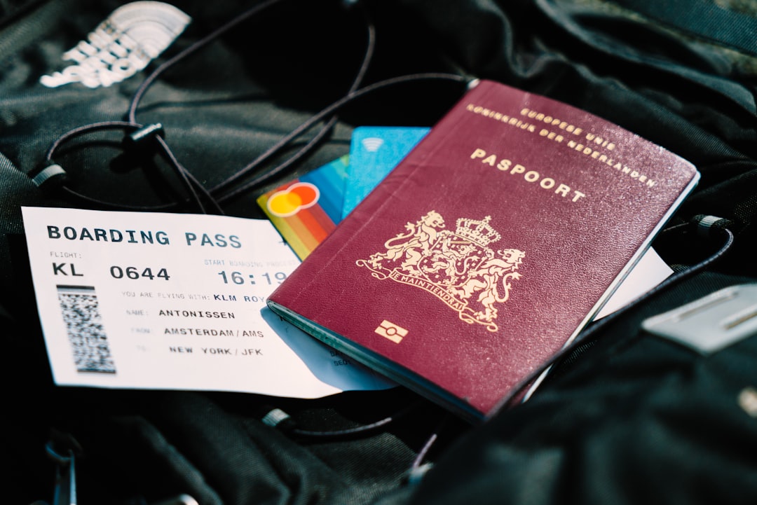 passport and tickets