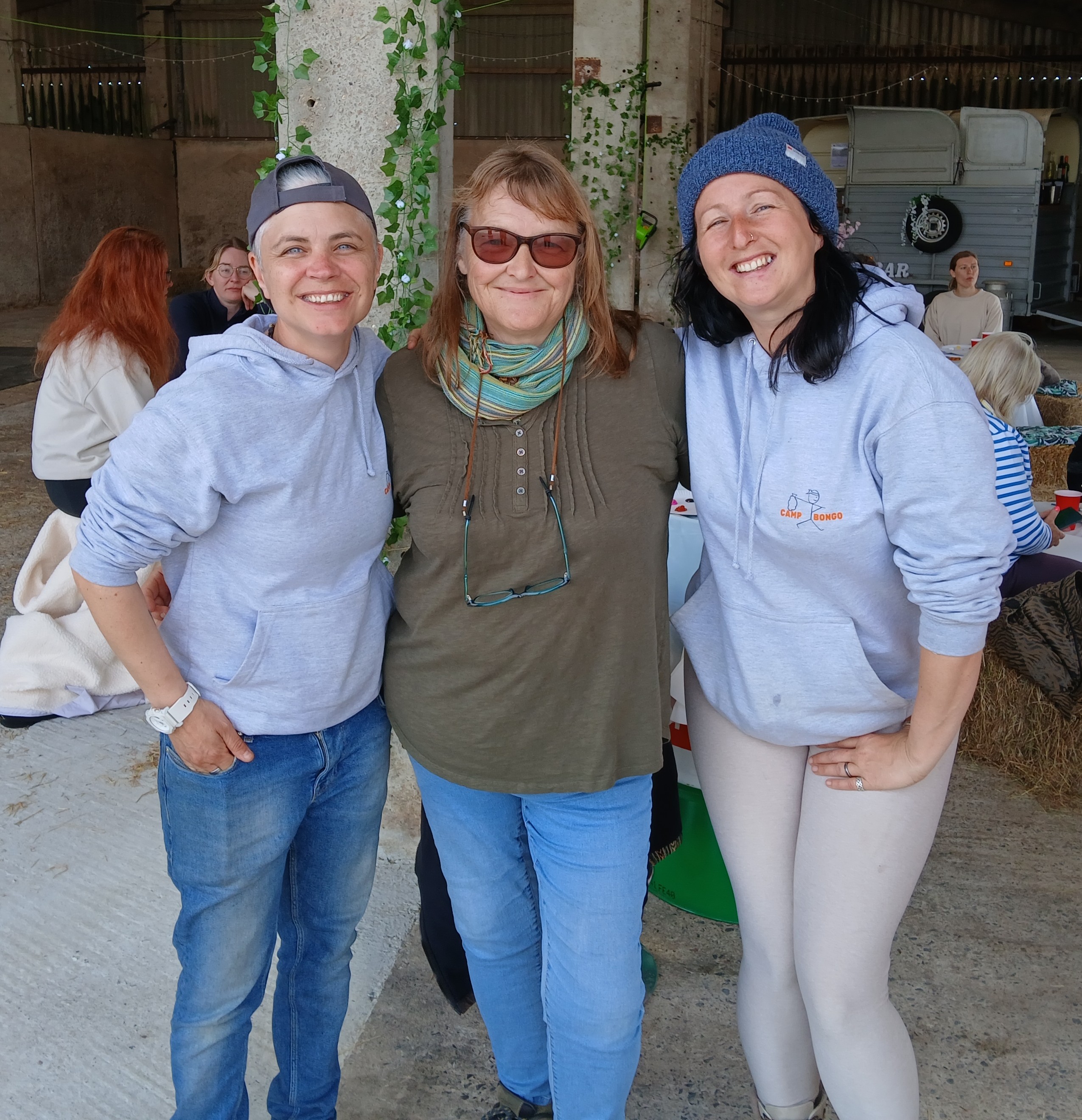 Andrea with Kerry and Becca