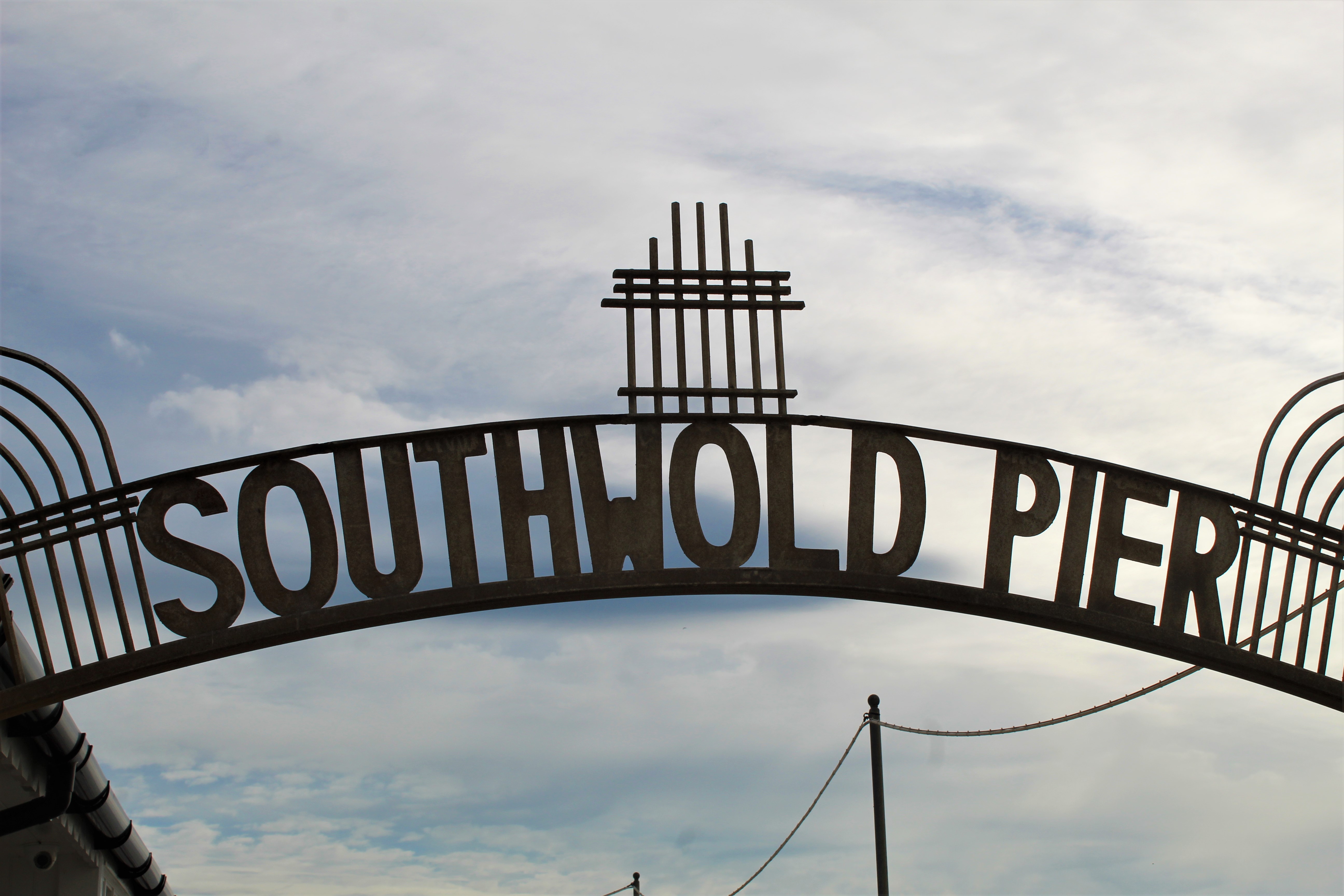 The entrance to Southwold Pier