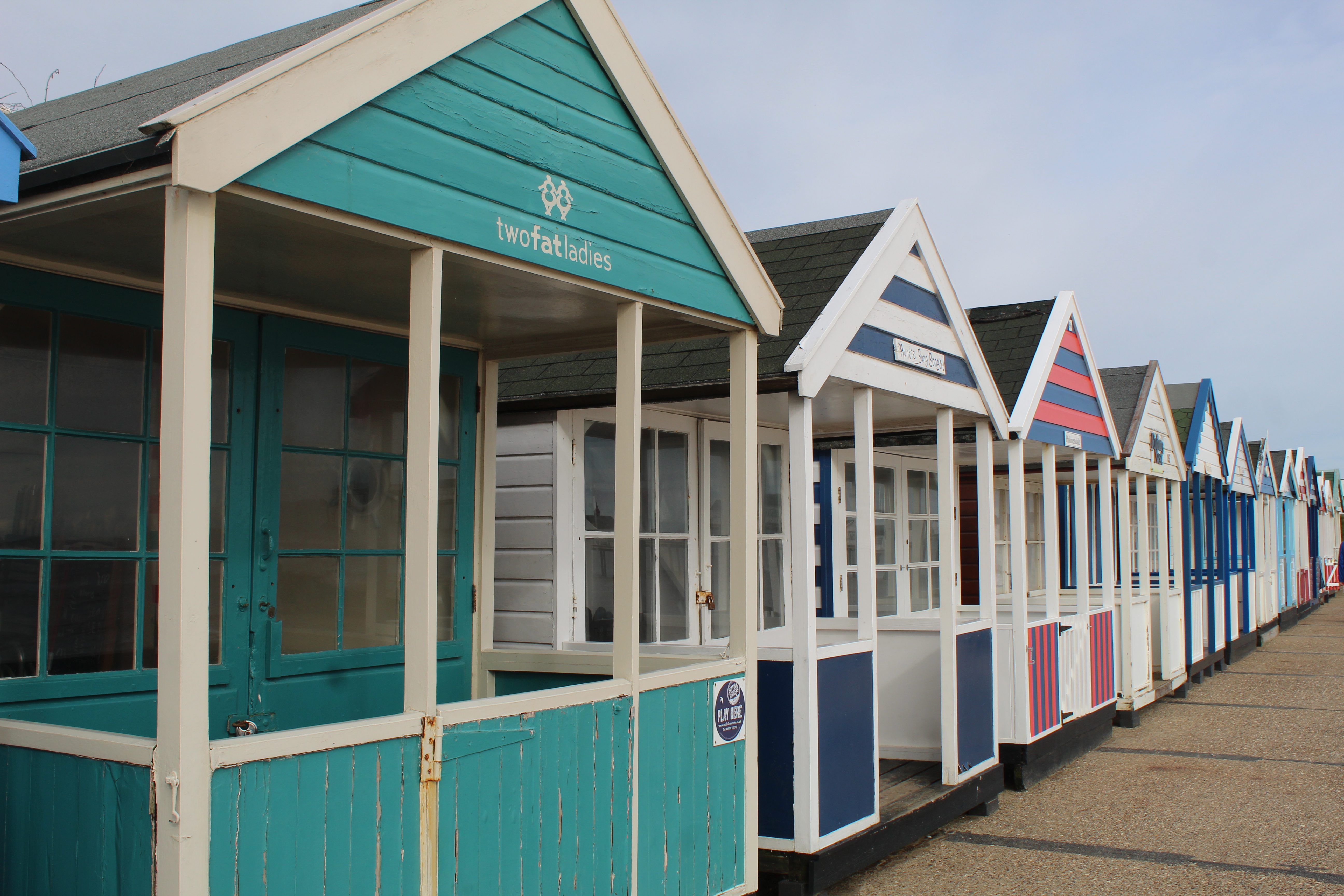 Beach huts at Southwold