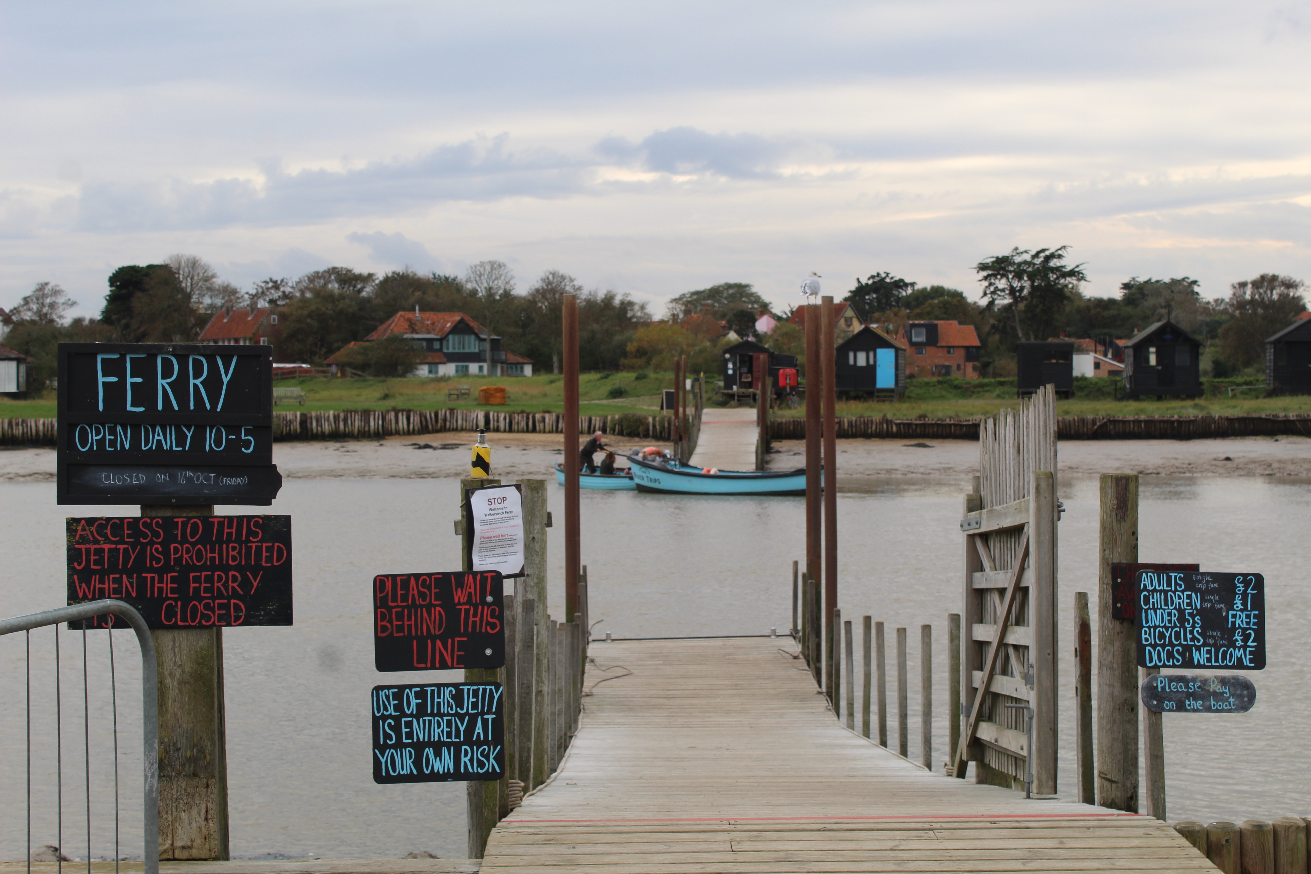 The Walberswick ferry