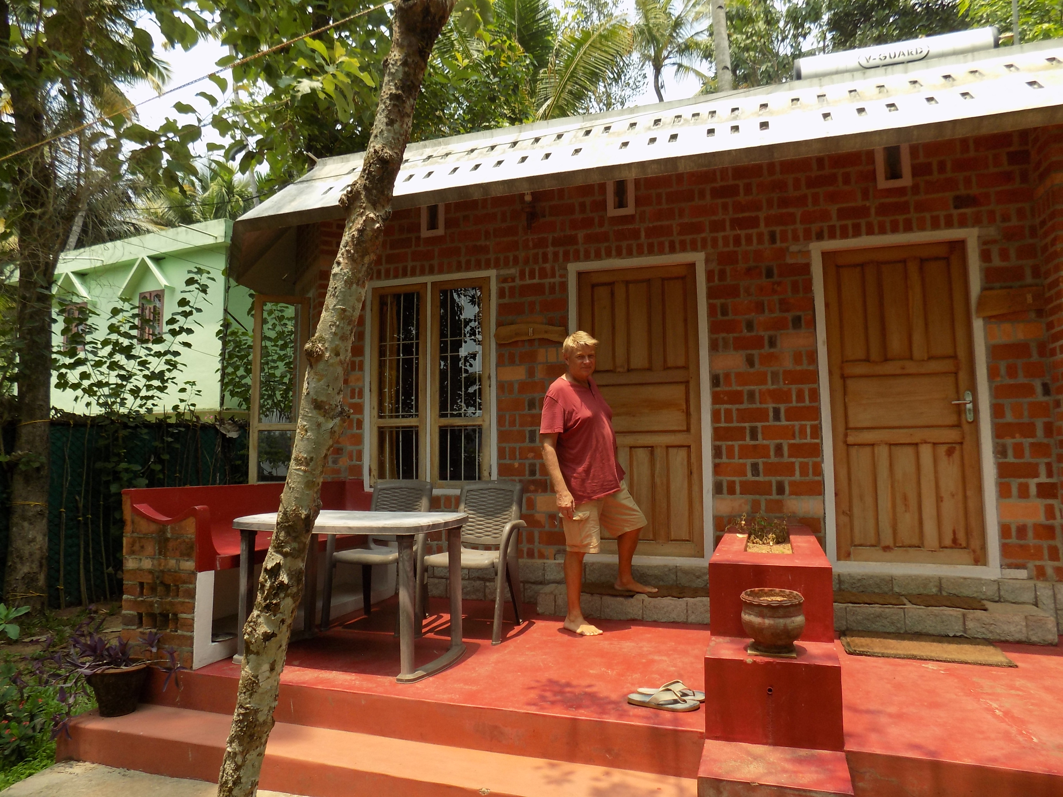 Our villa at Ashtamudi Villas