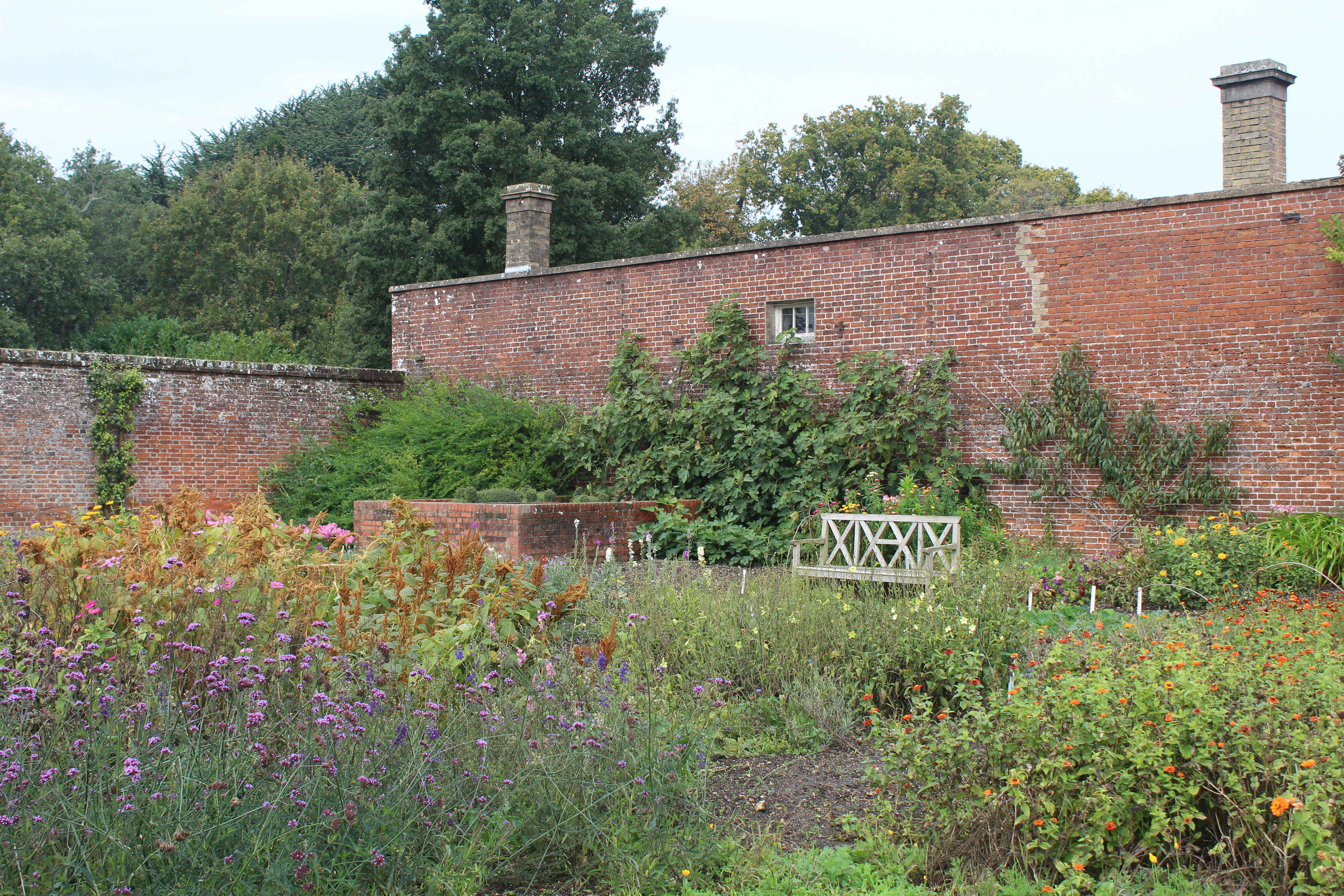 Walled garden at Osborne House Walled garden at Osborne House