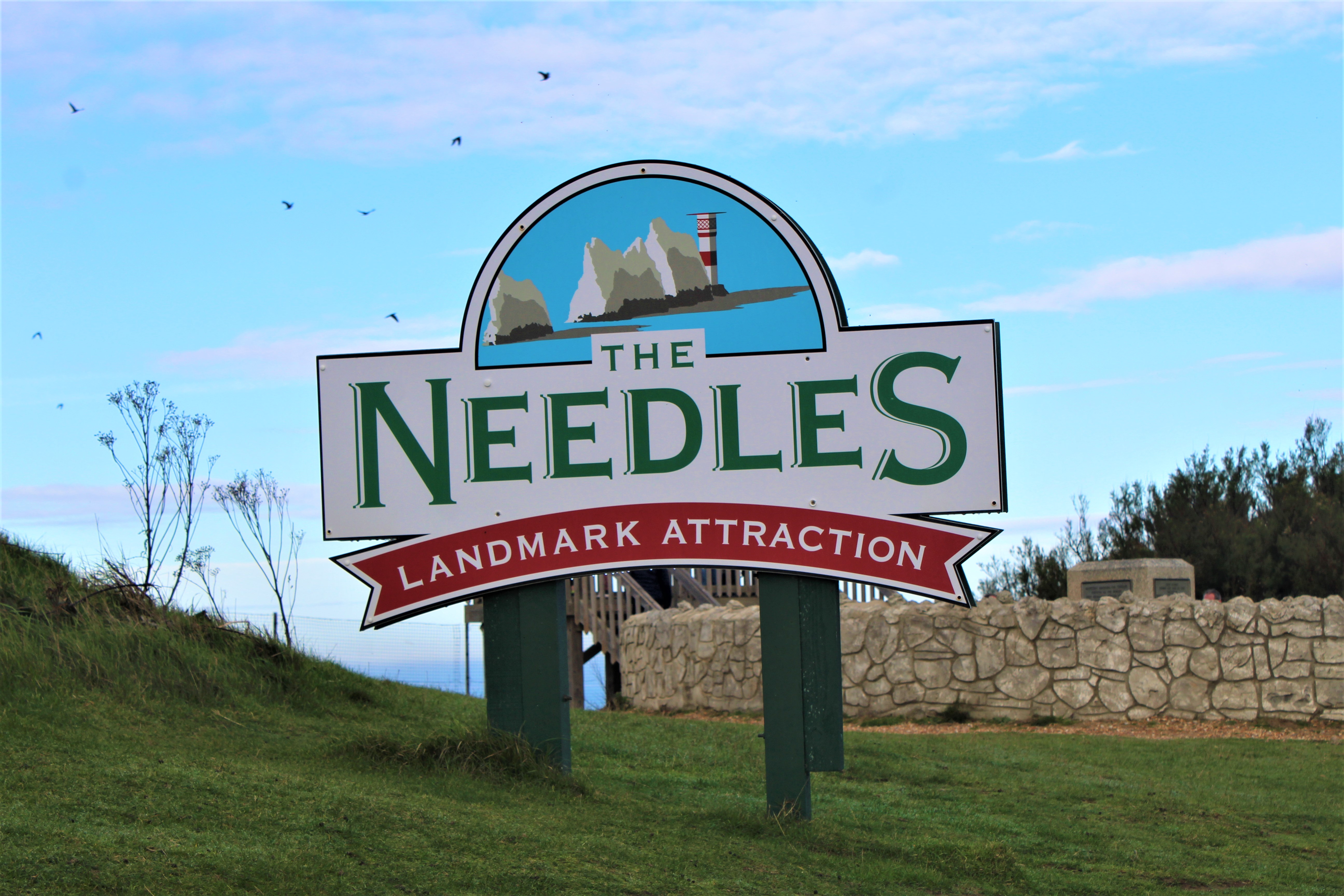 The Needles sign