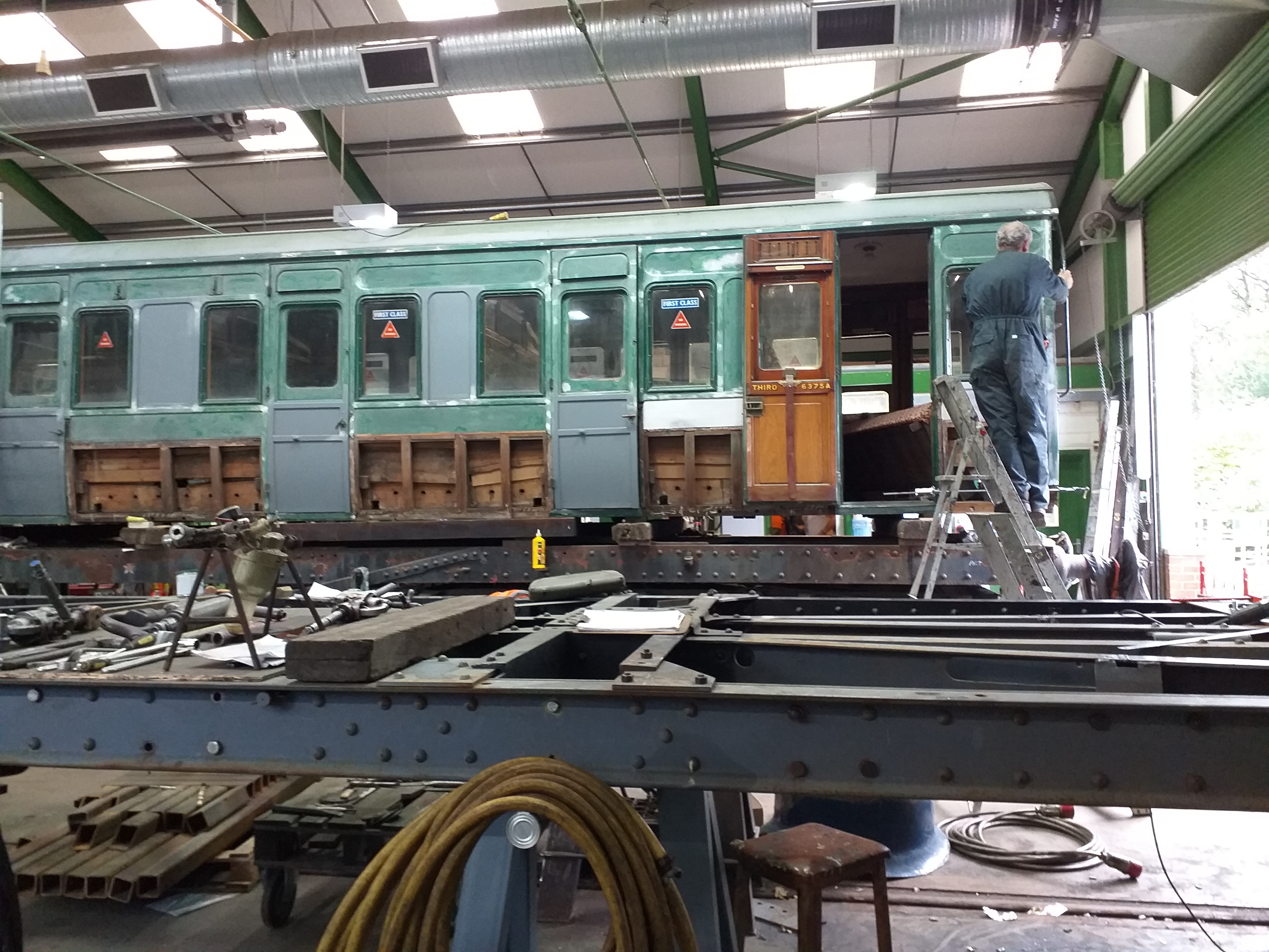 Workshop, Isle of Wight steam railway