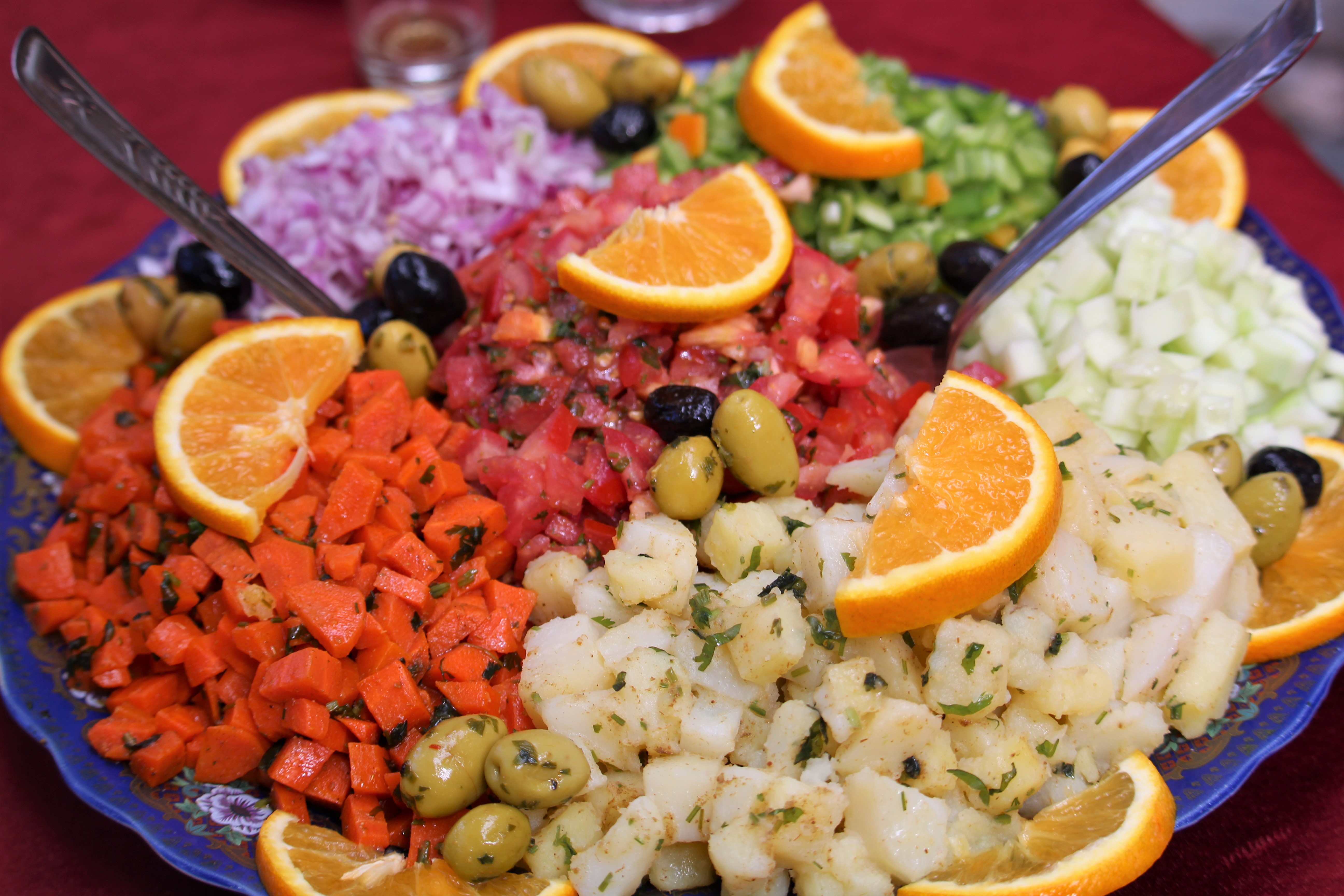 Mixed crudites