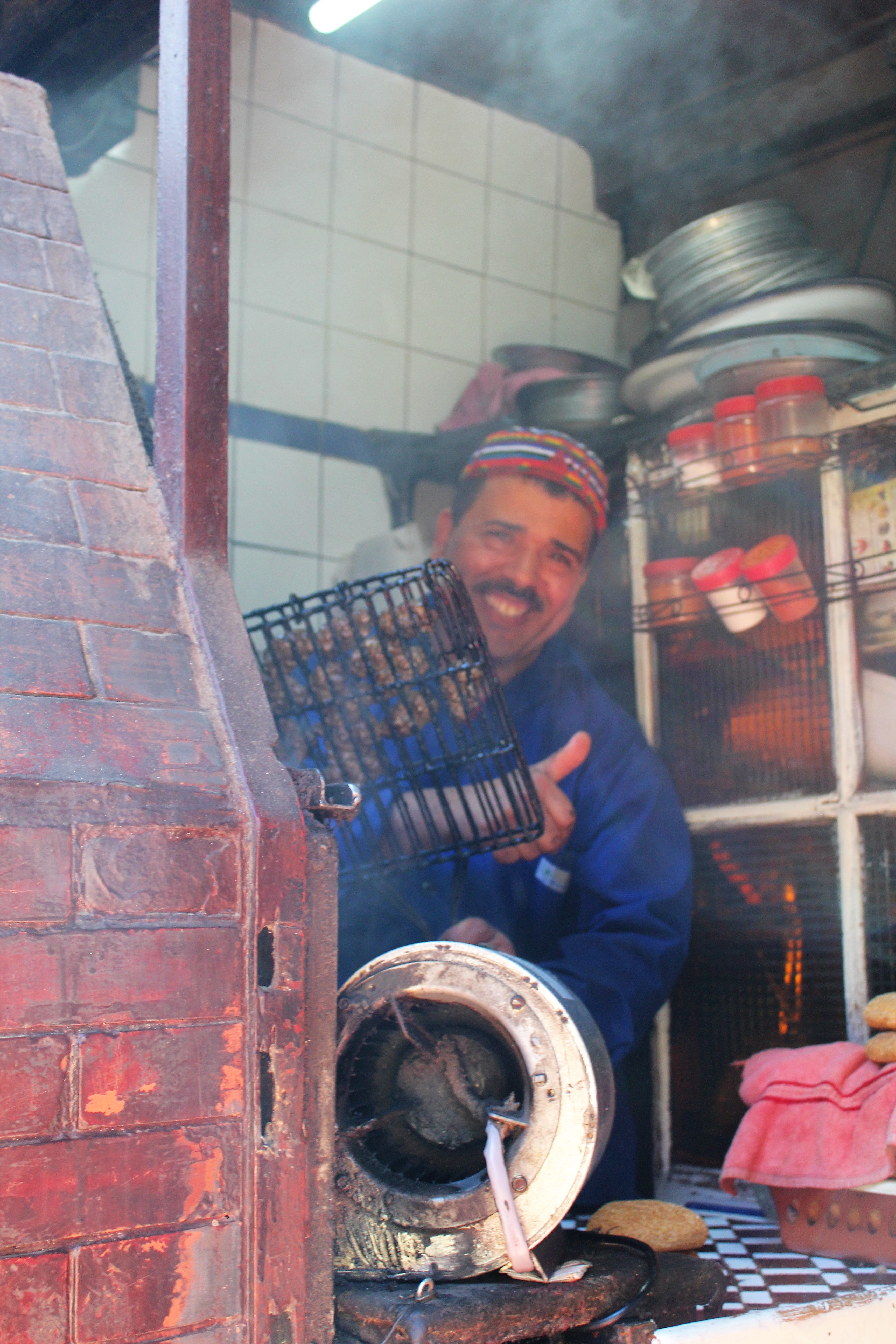 Camel barbecue, Meknes