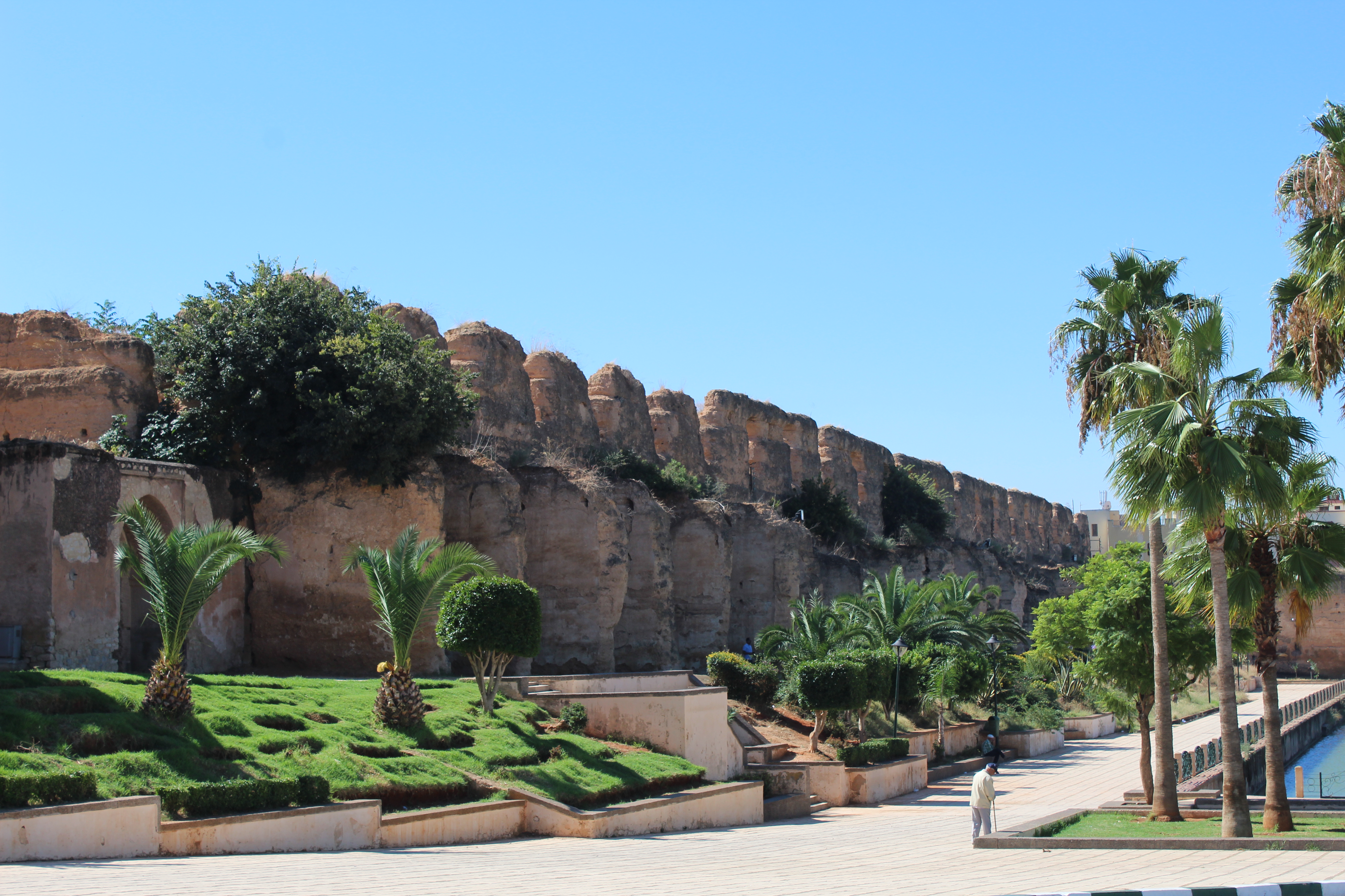 Fortified walls