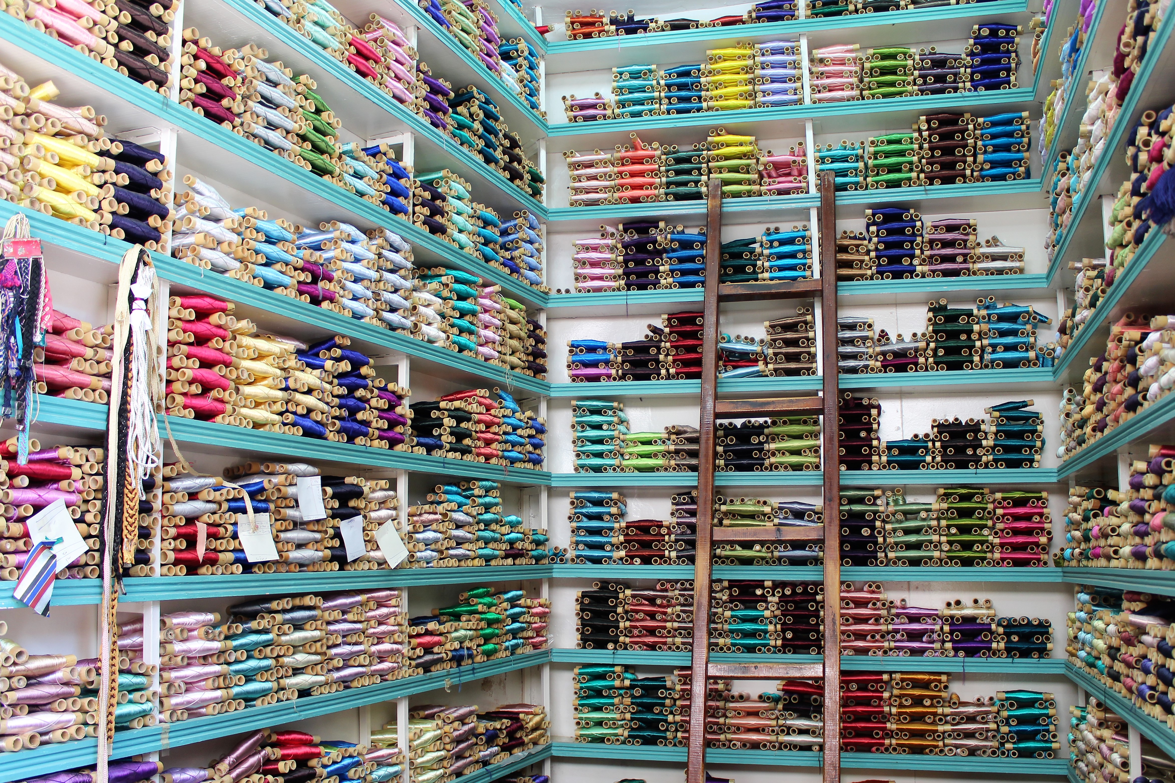 Thread shop in Meknes