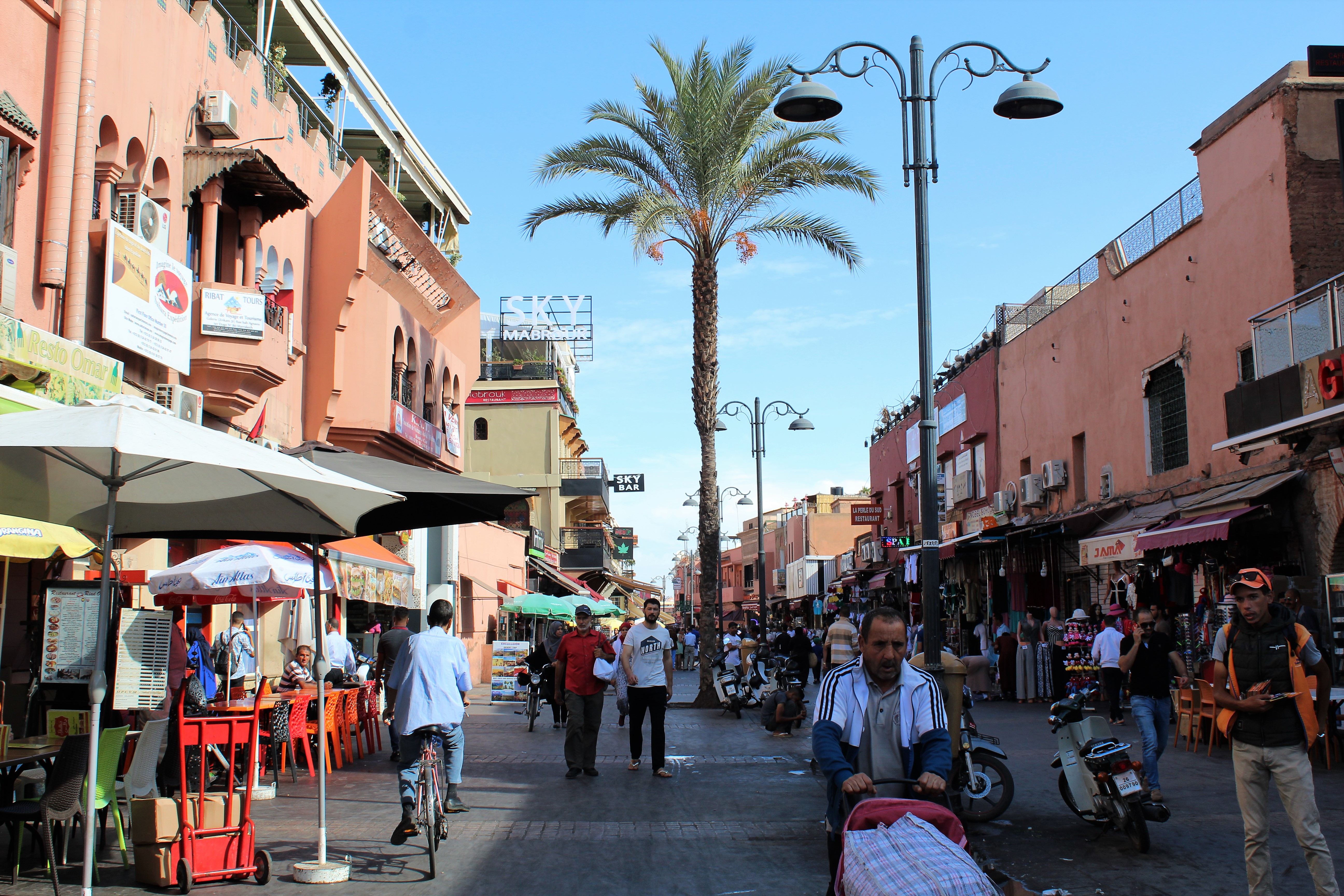 A Marrakech street A Marrakech street