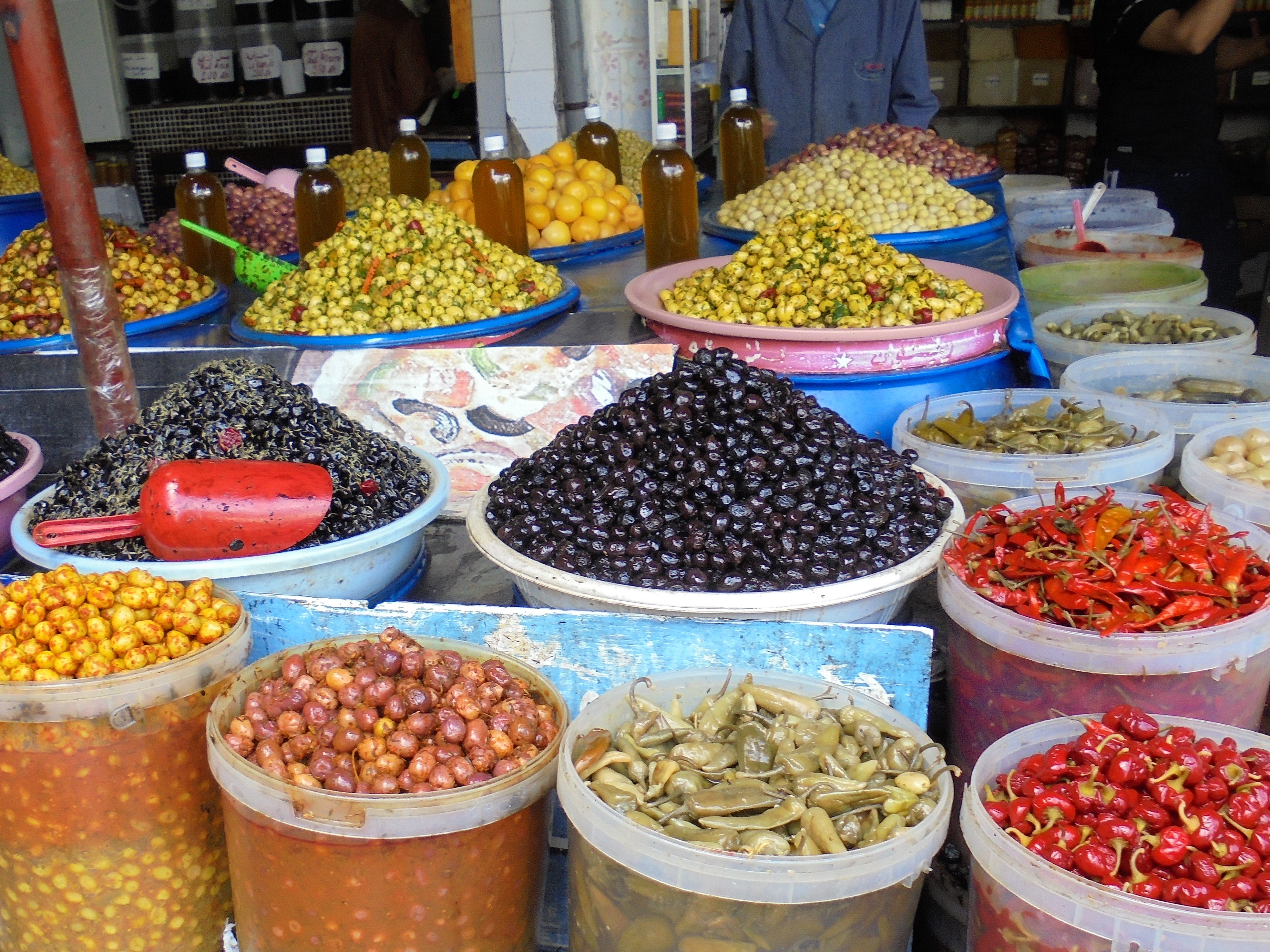 Olives for sale in Casablanca Olives for sale in Casablanca