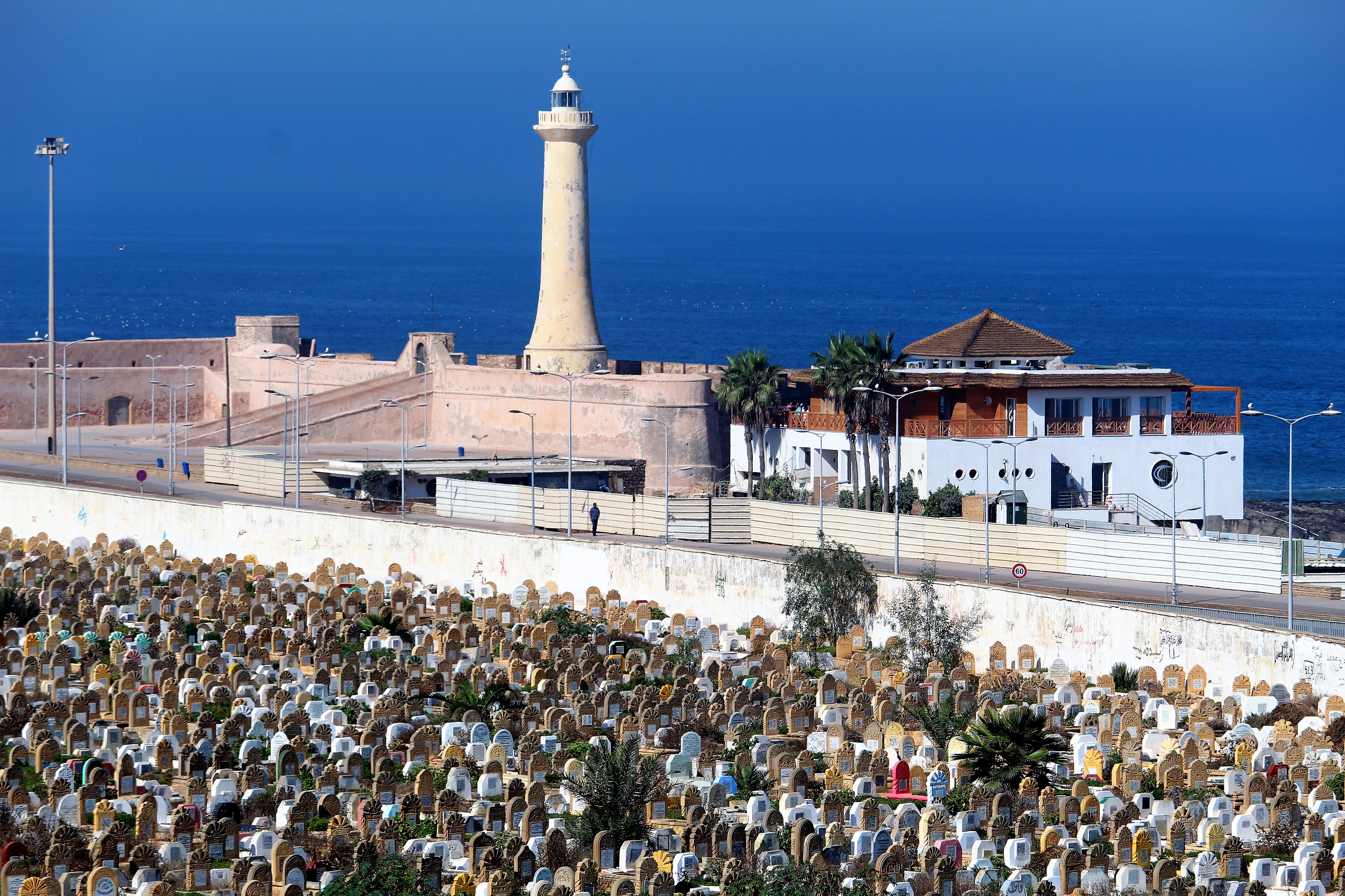 One of Rabat’s huge graveyards One of Rabat’s huge graveyards