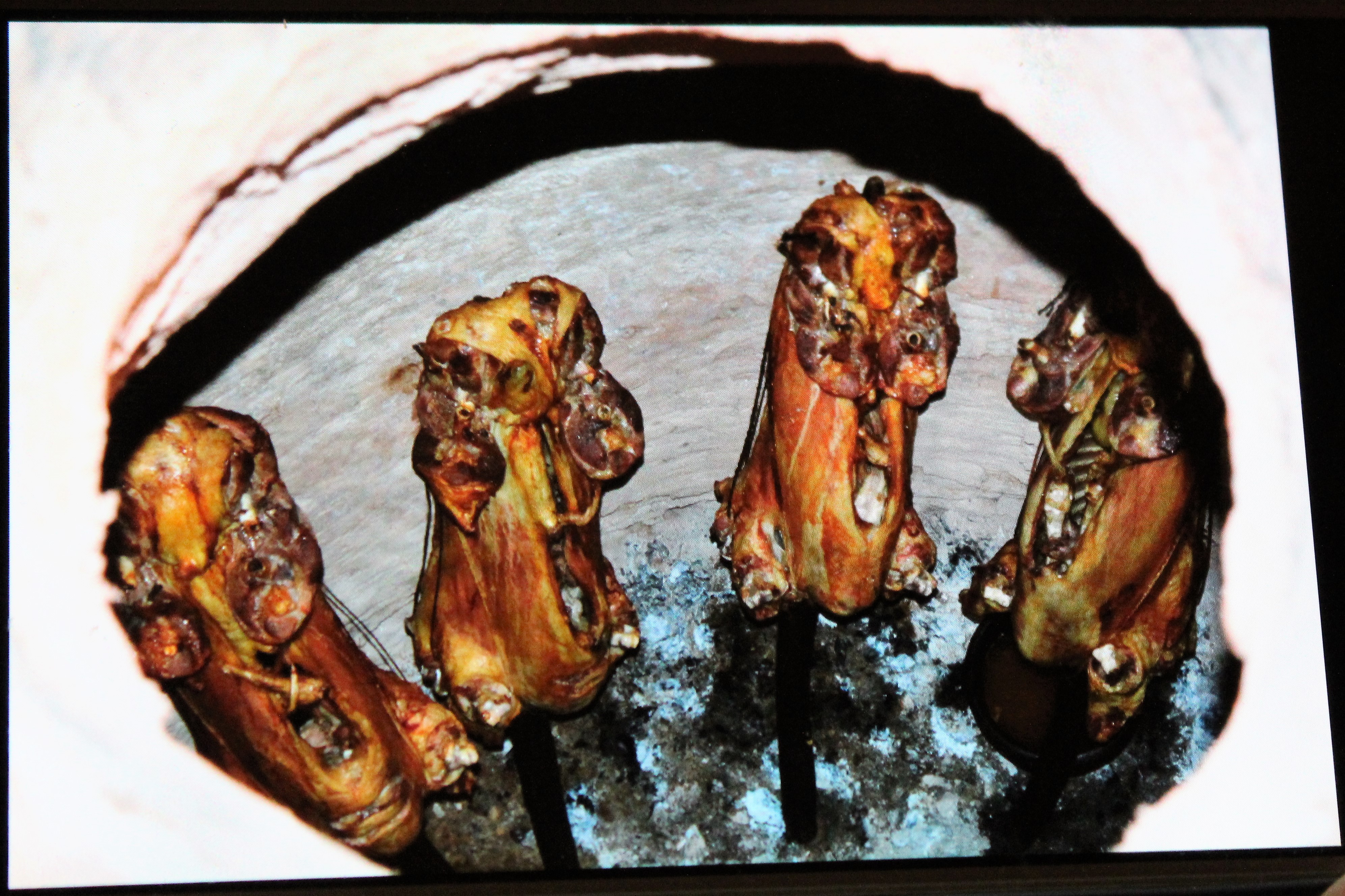 Lamb roasting in Mechoui Alley, Marrakech