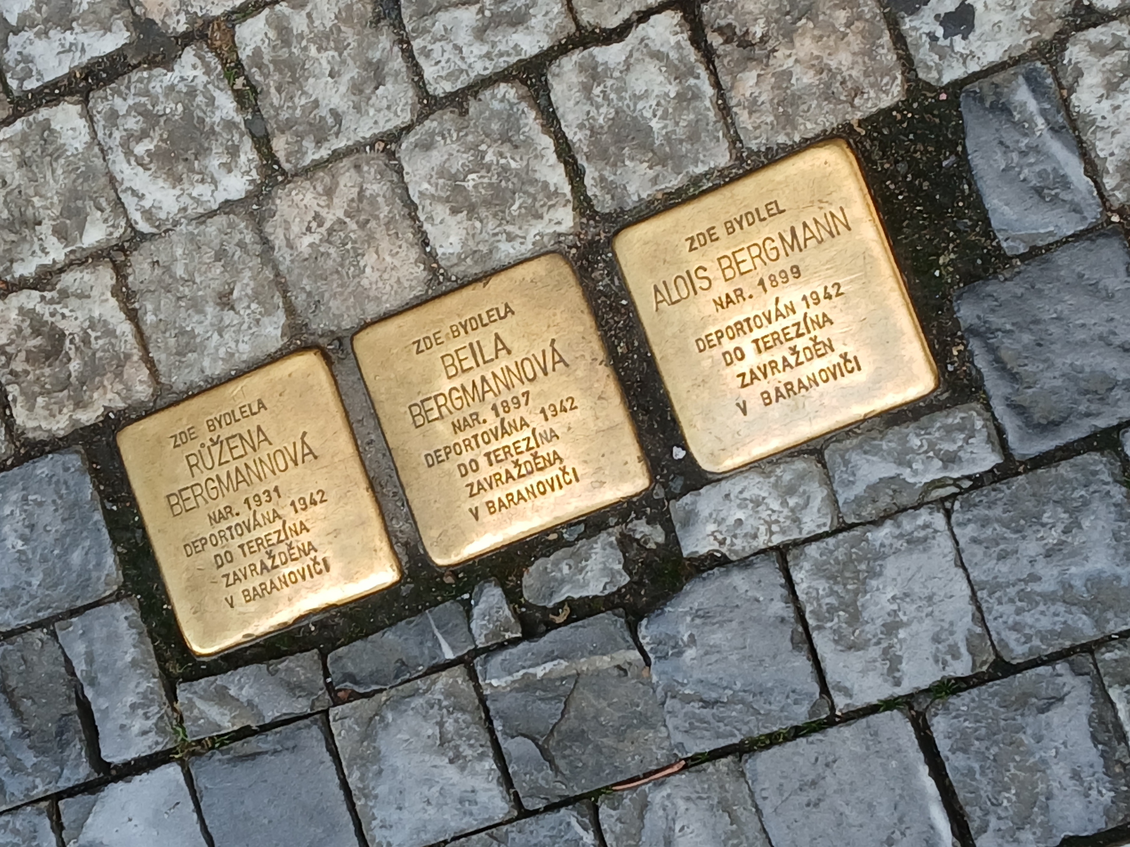 Stolpersteine Memorials Stolpersteine Memorials