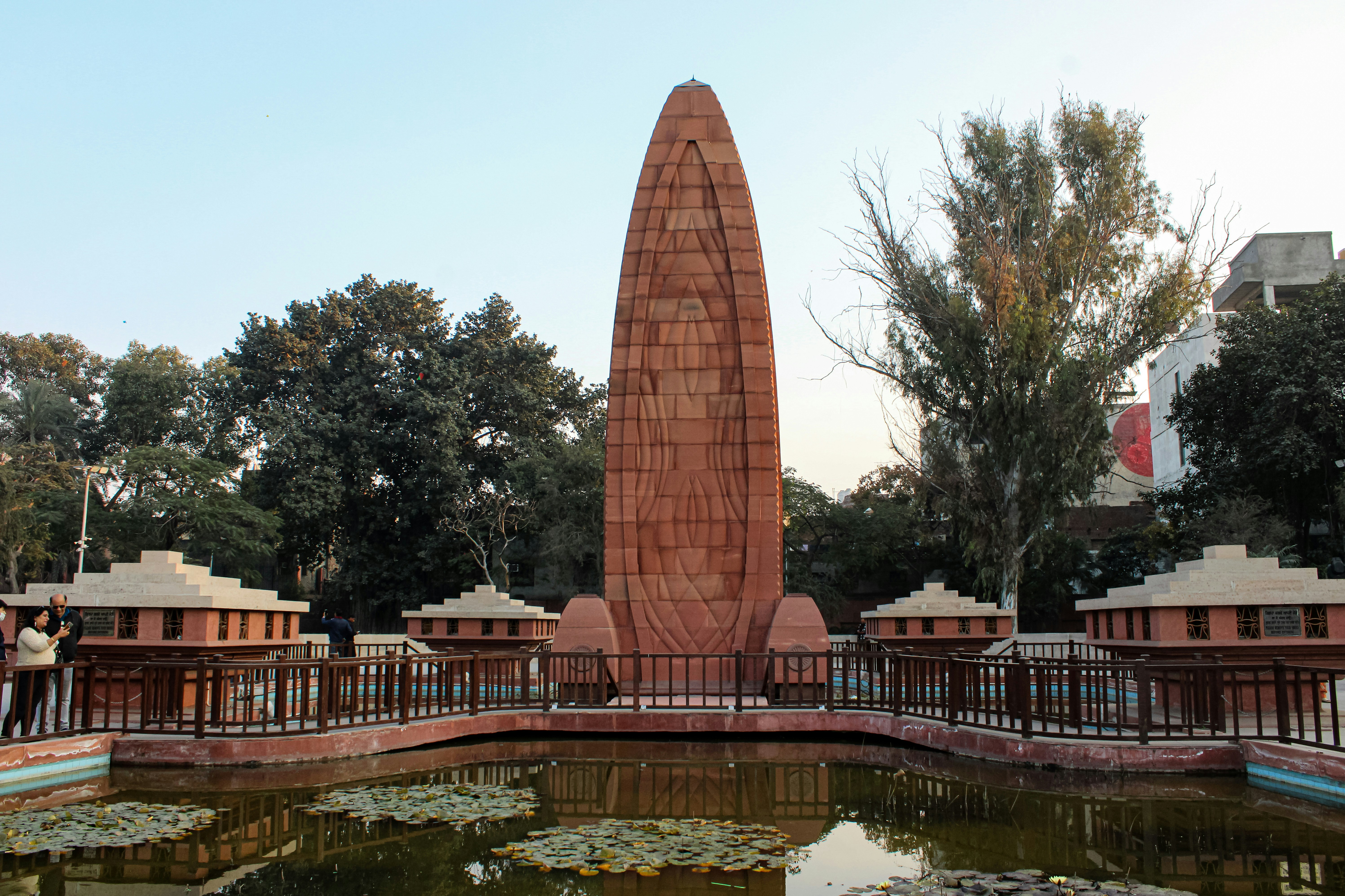 The memorial at Jallianwala Bagh The memorial at Jallianwala Bagh