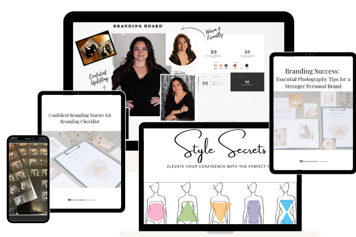 Austin Branding Photographer - Picture of Digital Product Mockups for a Photo Branding Strategy
