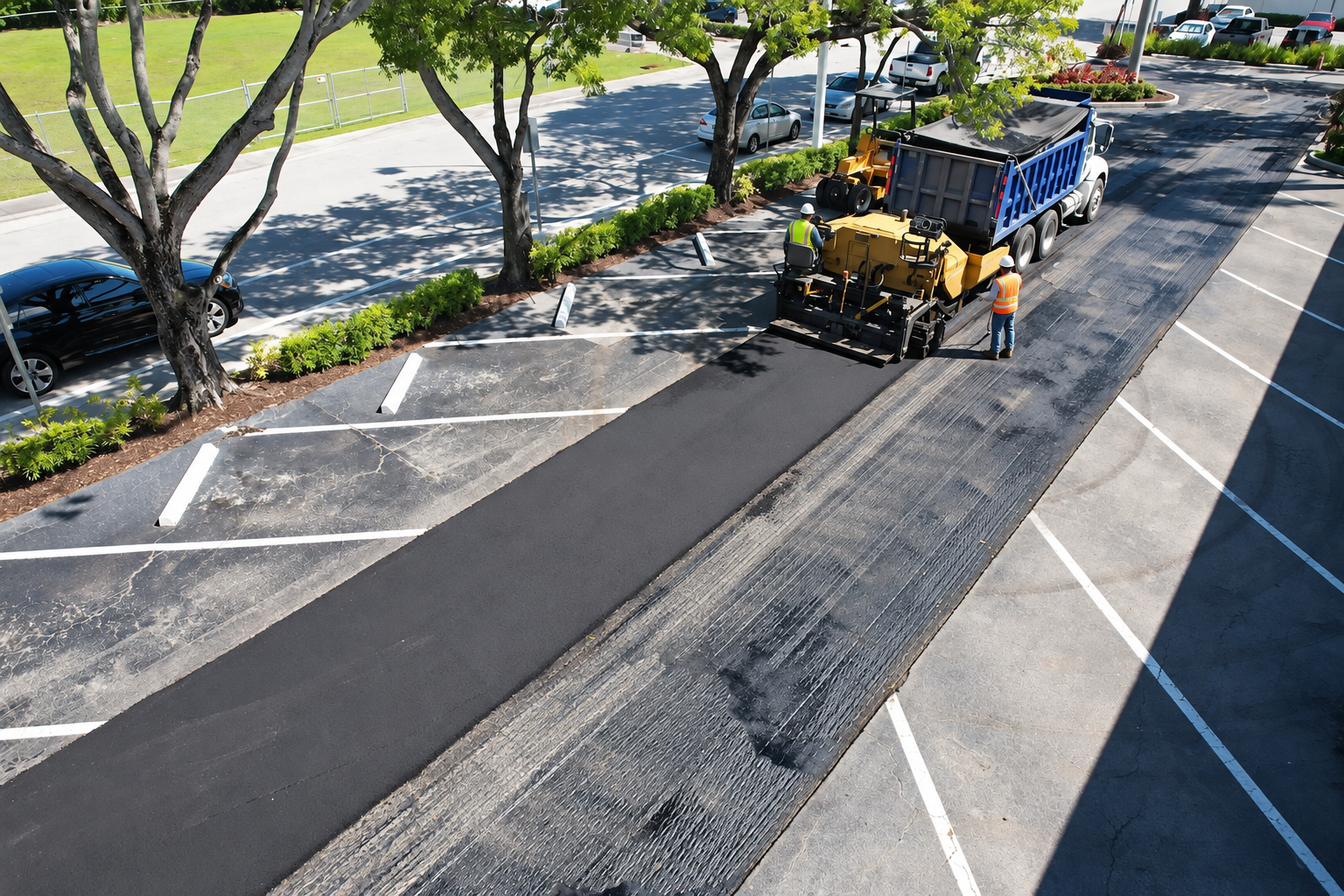 Parking Lot Paving in Des Moines