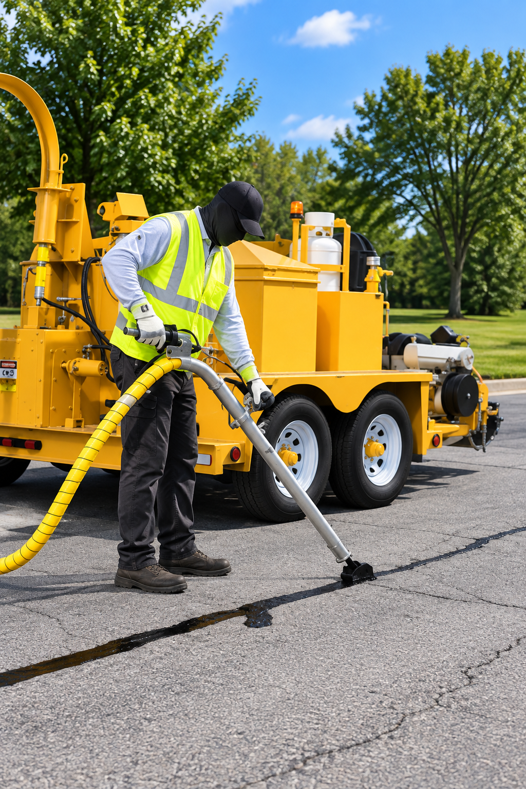 Asphalt Sealcoating