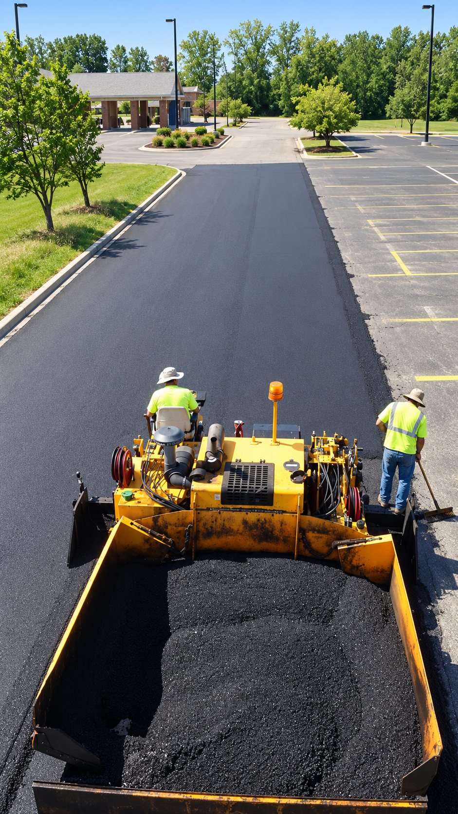 Cedar Rapids Parking Lot Paving