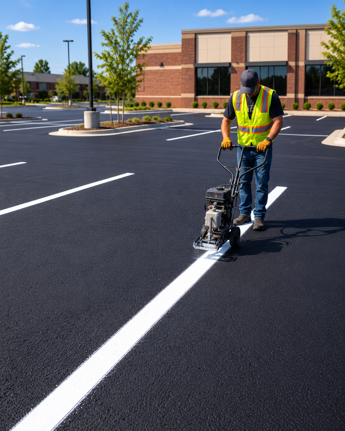 Des Moines Asphalt Sealcoating