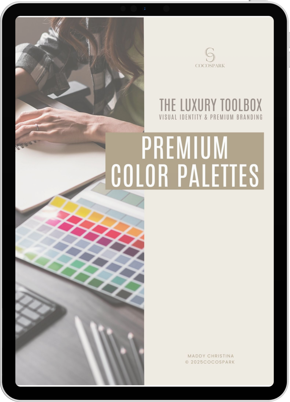 Toolbox template on iPad