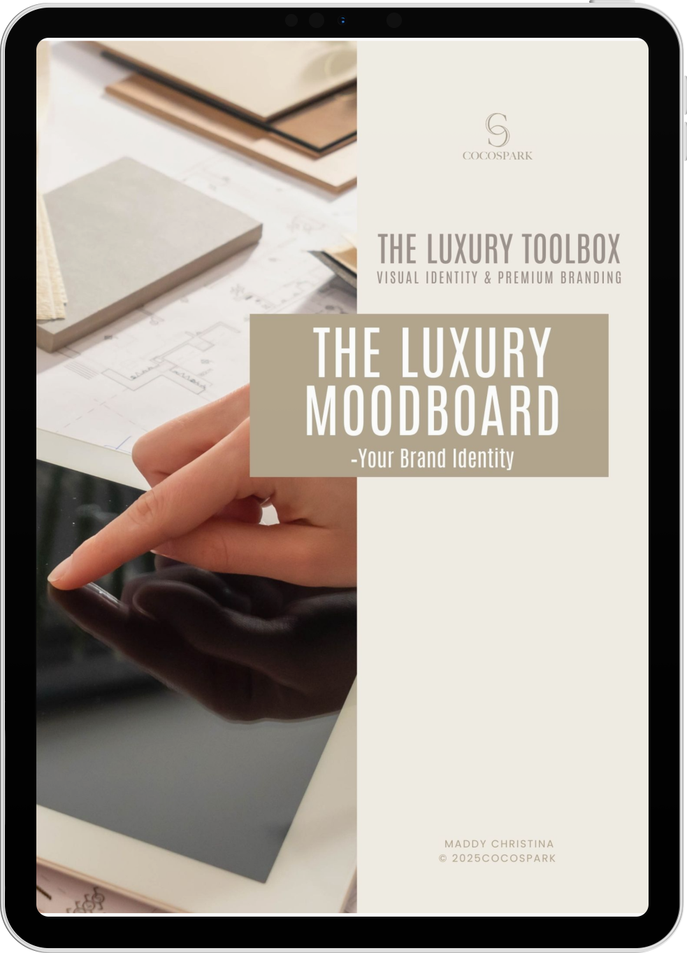 Toolbox template on iPad