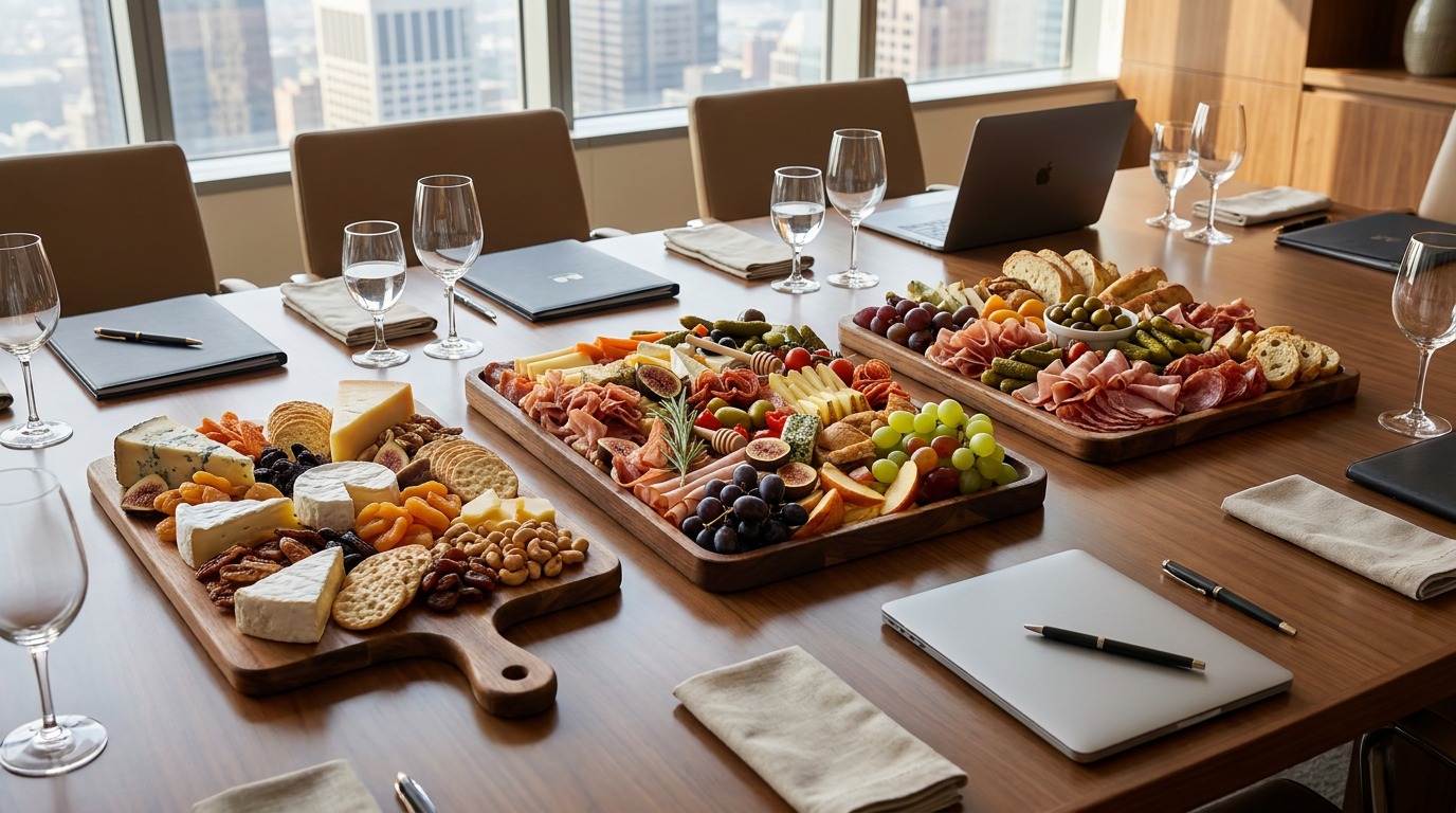 Corporate catering by Graze Cart Co