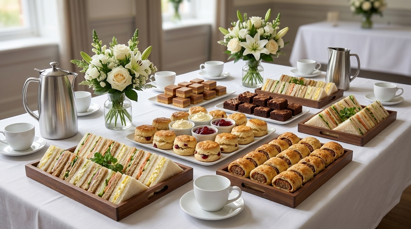 Funeral reception catering