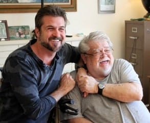 Victor Marx with birth-father Karl Marx