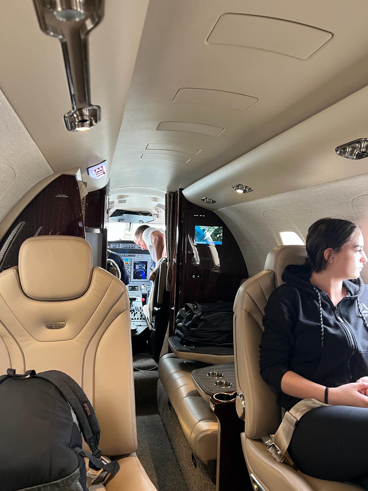 Holly Chalmers on private plane to Colorado Springs Holly Chalmers on private plane to Colorado Springs