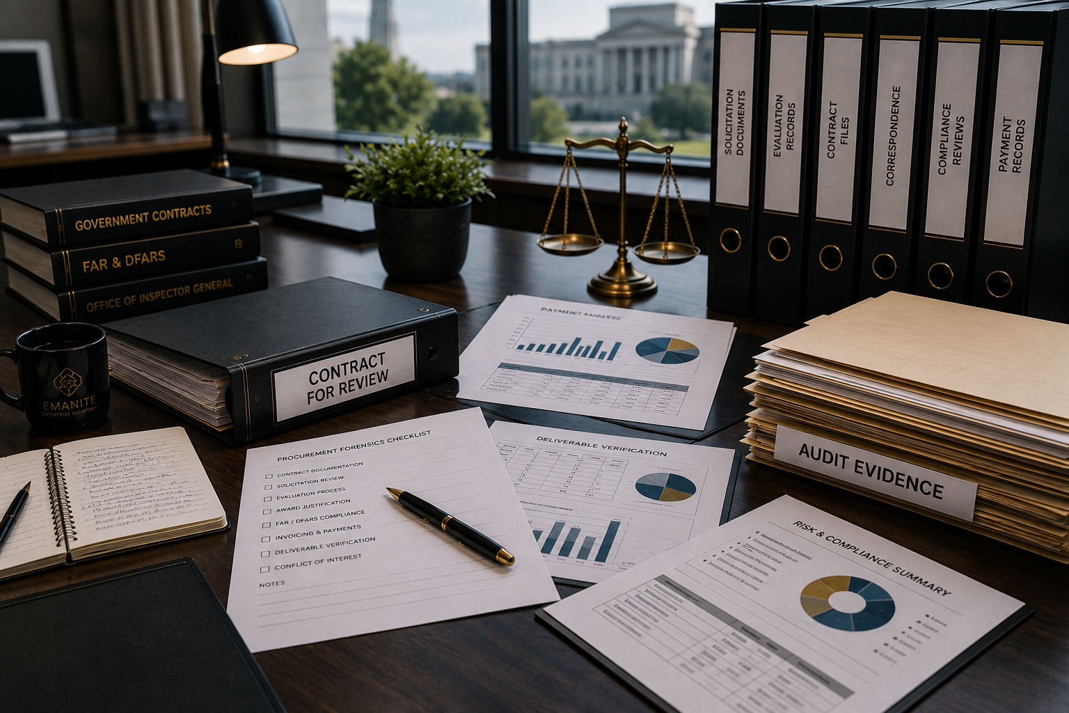Executive procurement forensics methodology