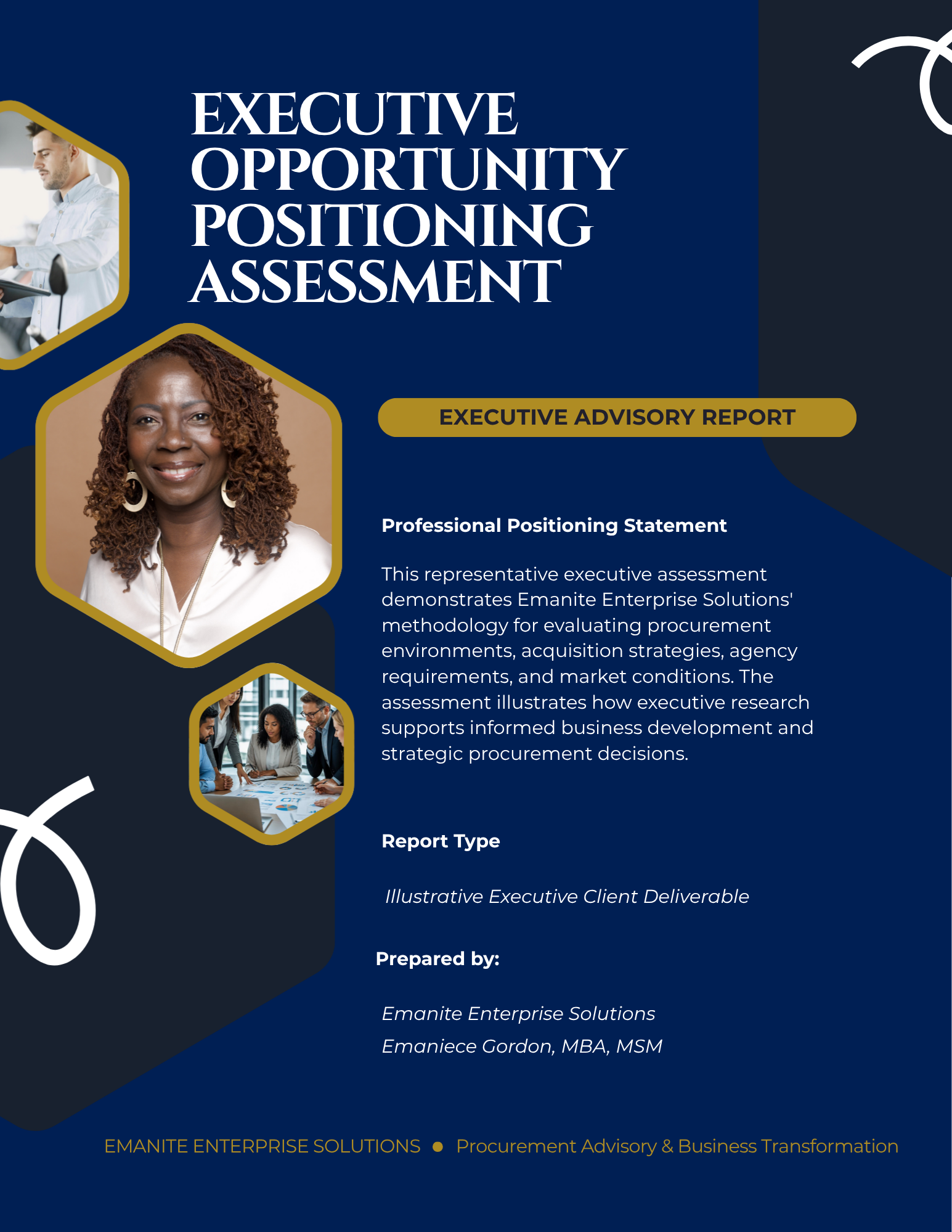 Executive Opportunity Positioning Assessment