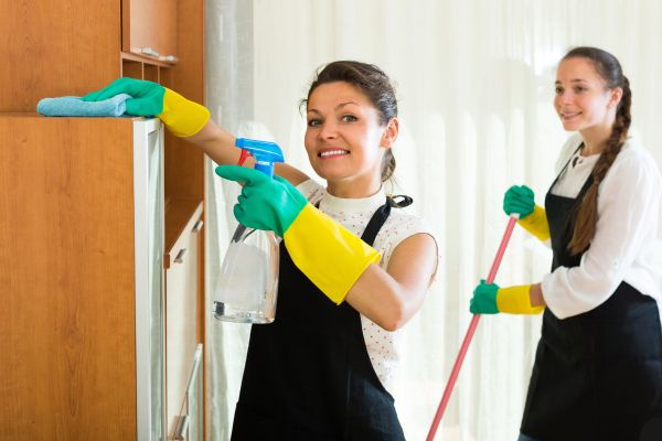 cleaning lady