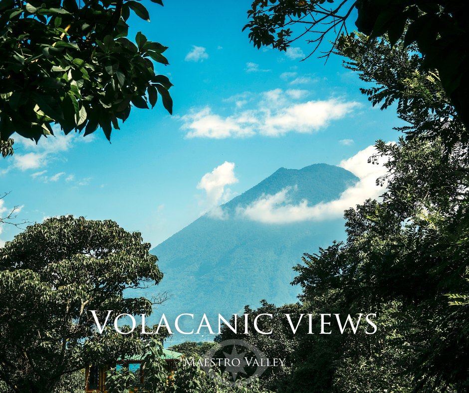 Volcanic views over the valley