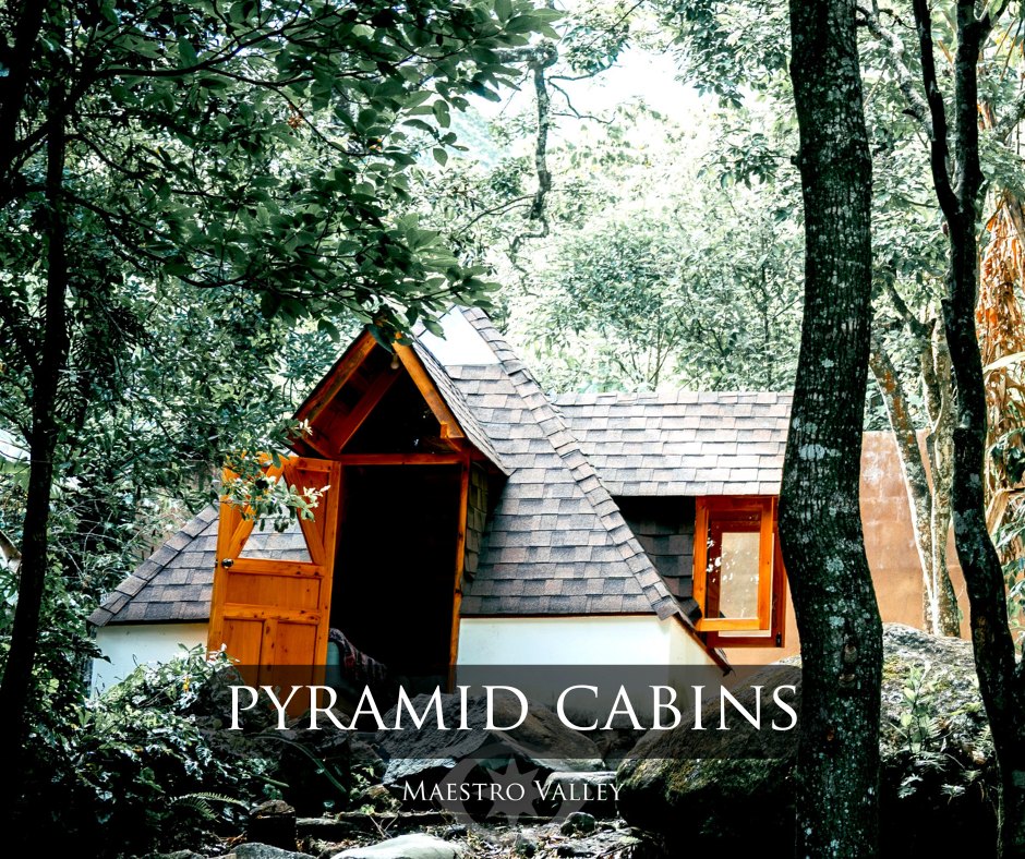 The pyramid cabins